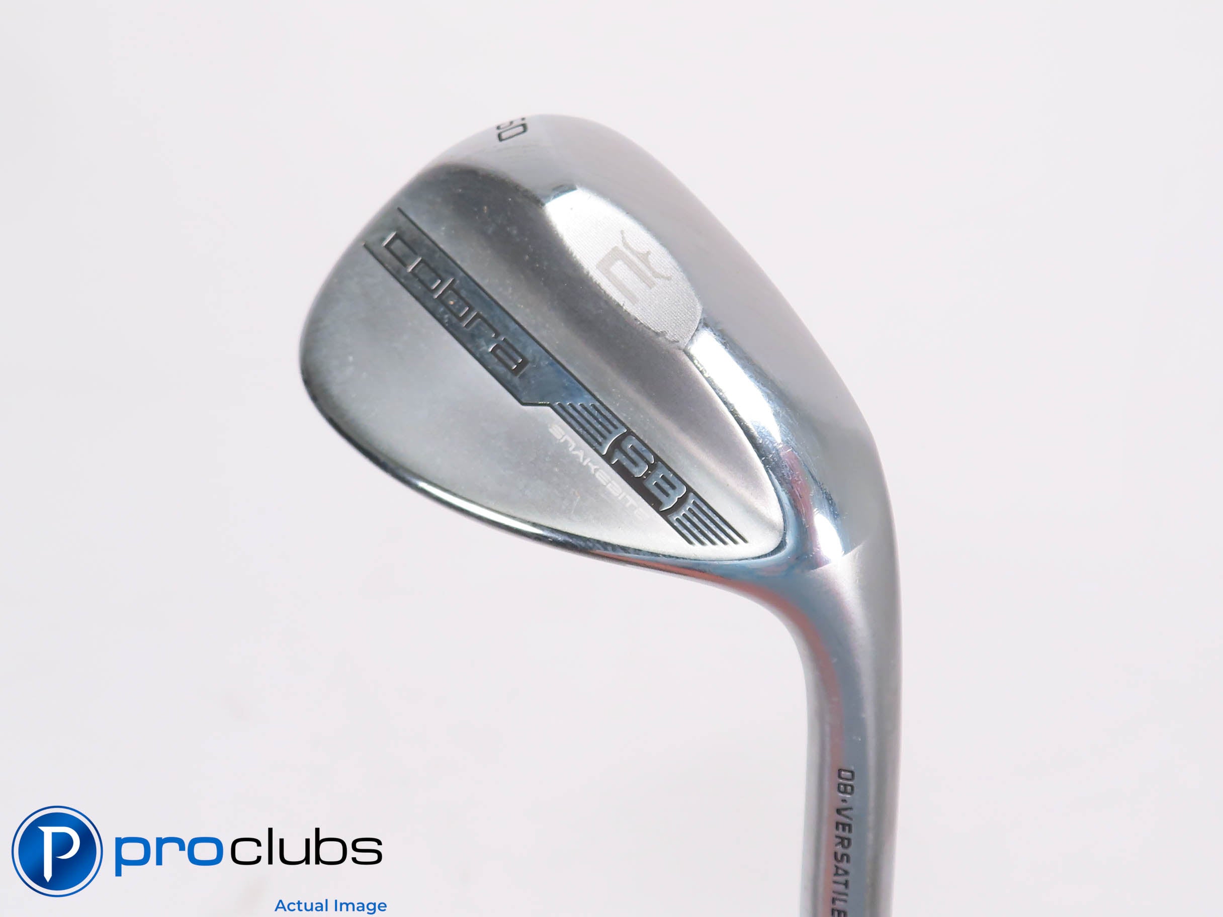 Nice Cobra '23 SB Chrome 50*(8*) WEDGE V-Grind - KBS 125 Stiff Flex Steel 456715