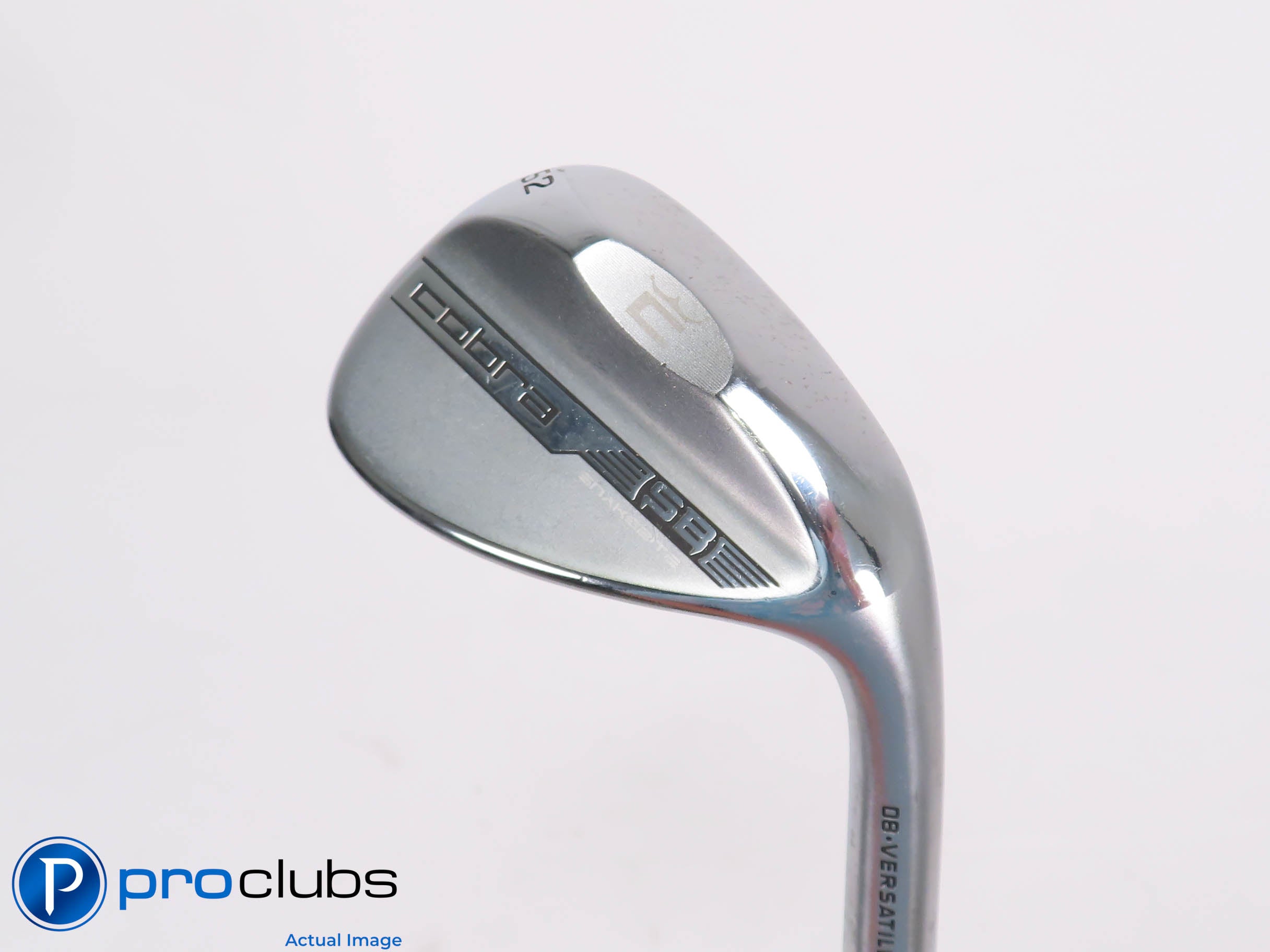 Nice Cobra '23 SB Chrome 52*(8*) WEDGE V-Grind - KBS 125 Stiff Flex Steel 456657