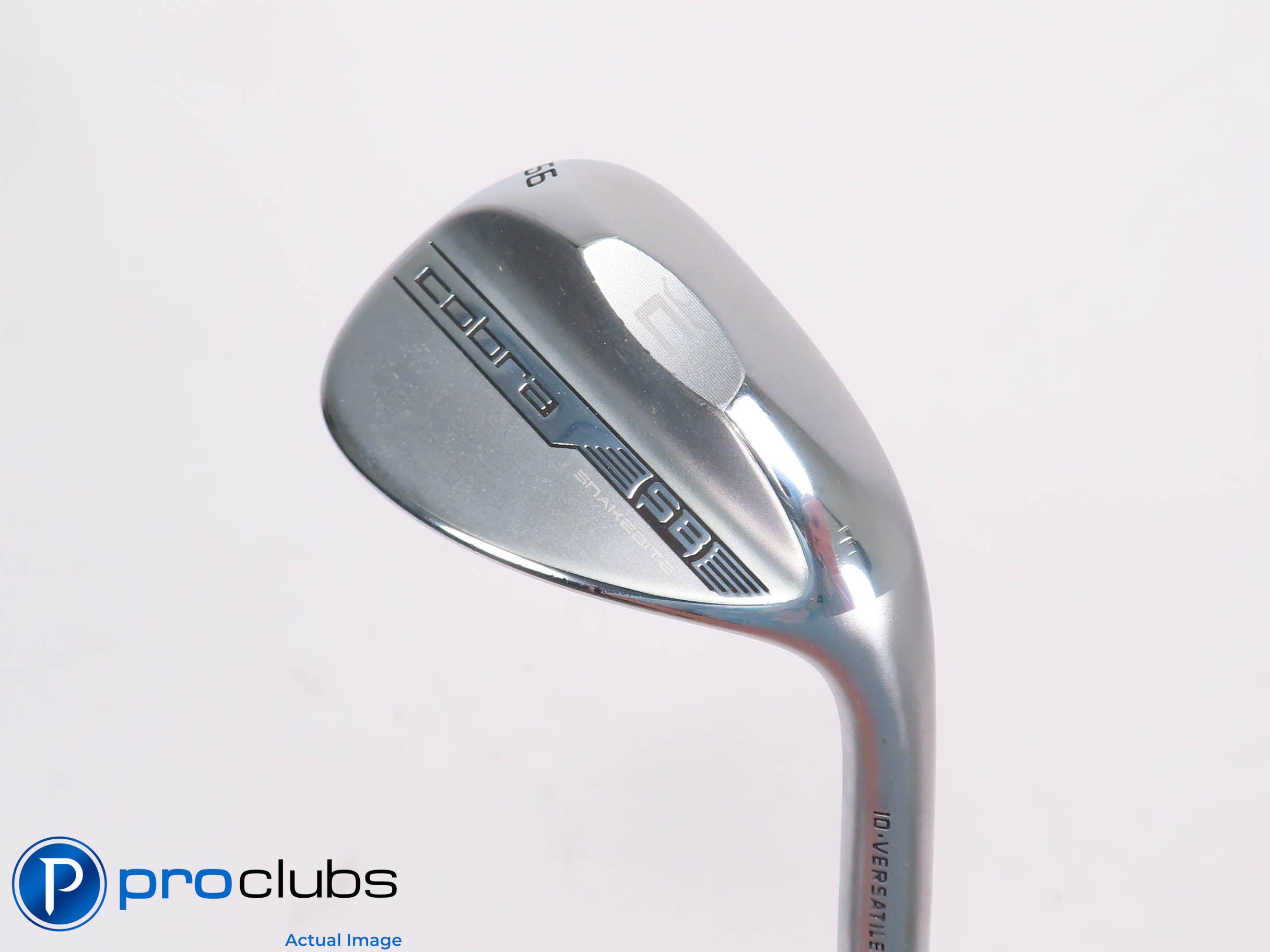 Nice Cobra '23 SB Chrome 56*(10*) WEDGE V-Grind KBS 125 Stiff Flex Steel 456658