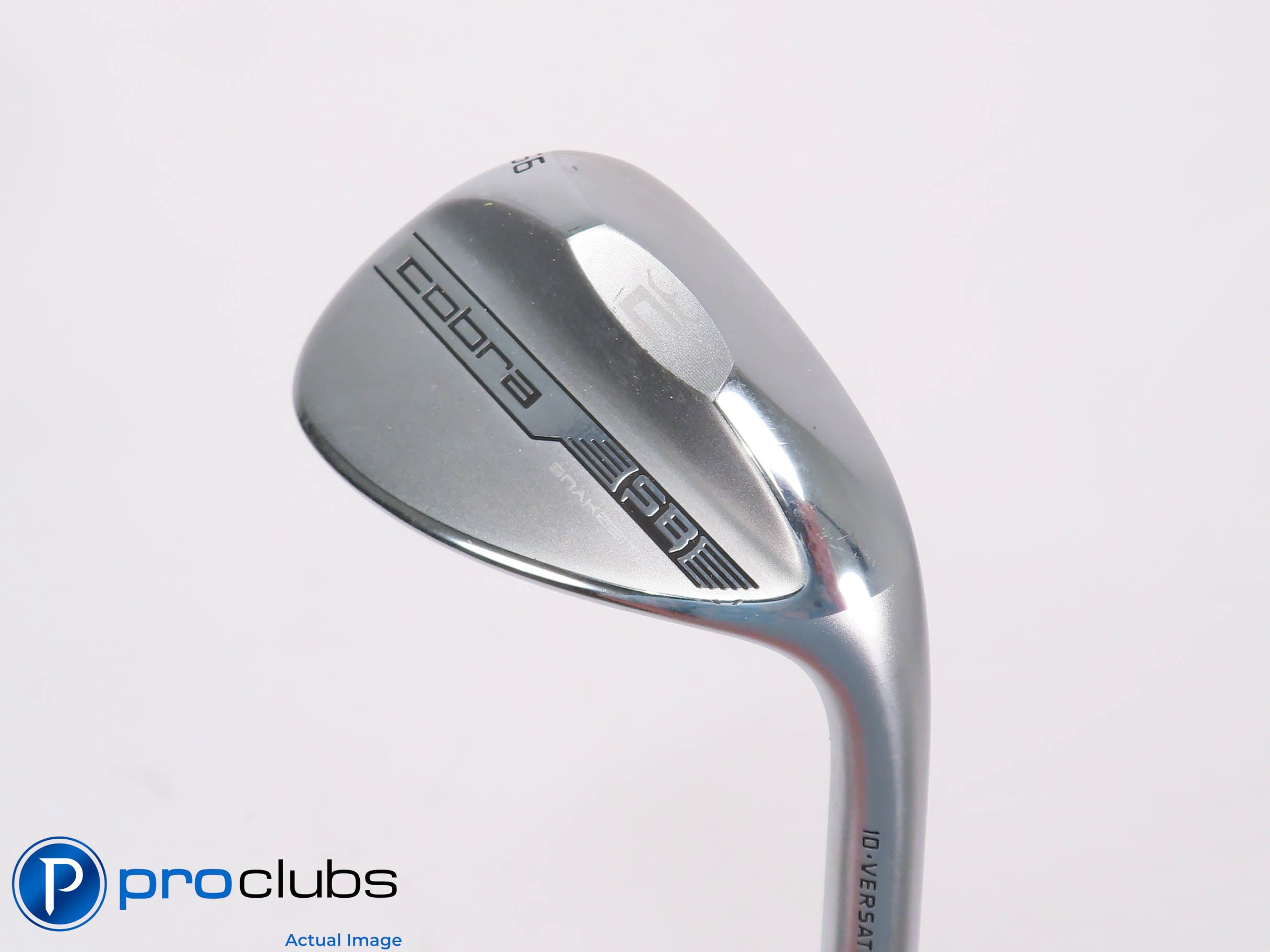 Nice Cobra '23 SB Chrome 56*(10*) WEDGE V-Grind KBS 125 Stiff Flex Steel 456711