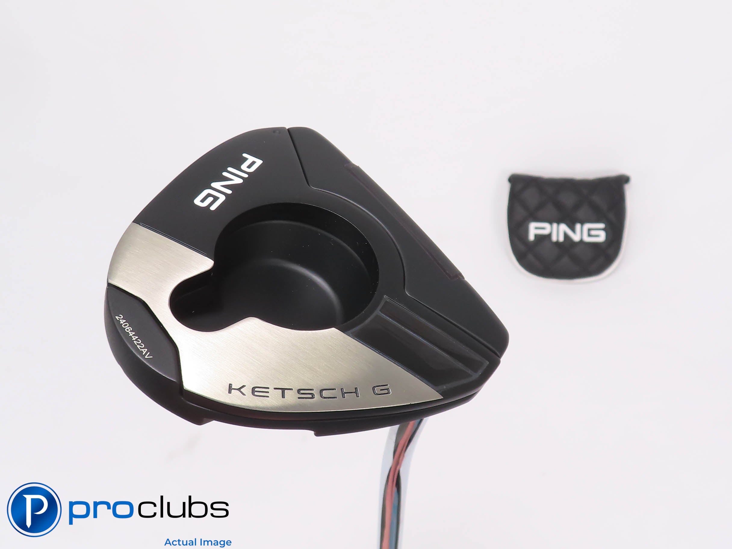 Nice Ping 2024 KETSCH G Double Bed 35" PUTTER w/HC - BGT Stability Carbon 457554