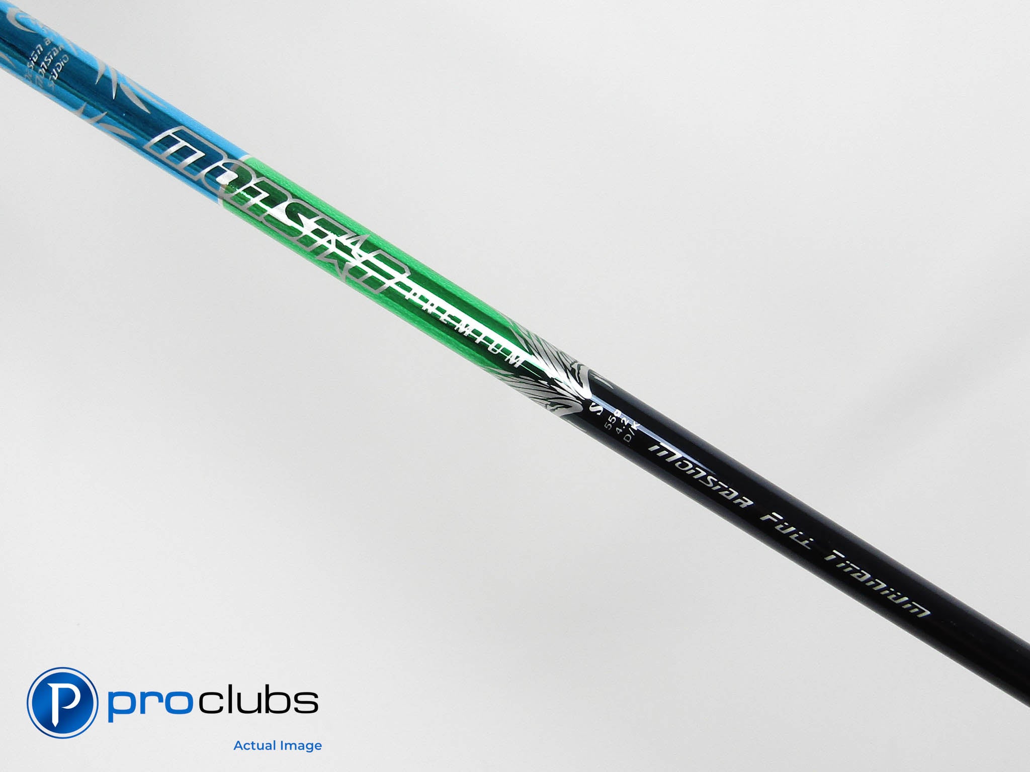 MONSTAR Premium Double Kick 55g Stiff Flex Driver Shaft w/ TaylorMade Tip 457082