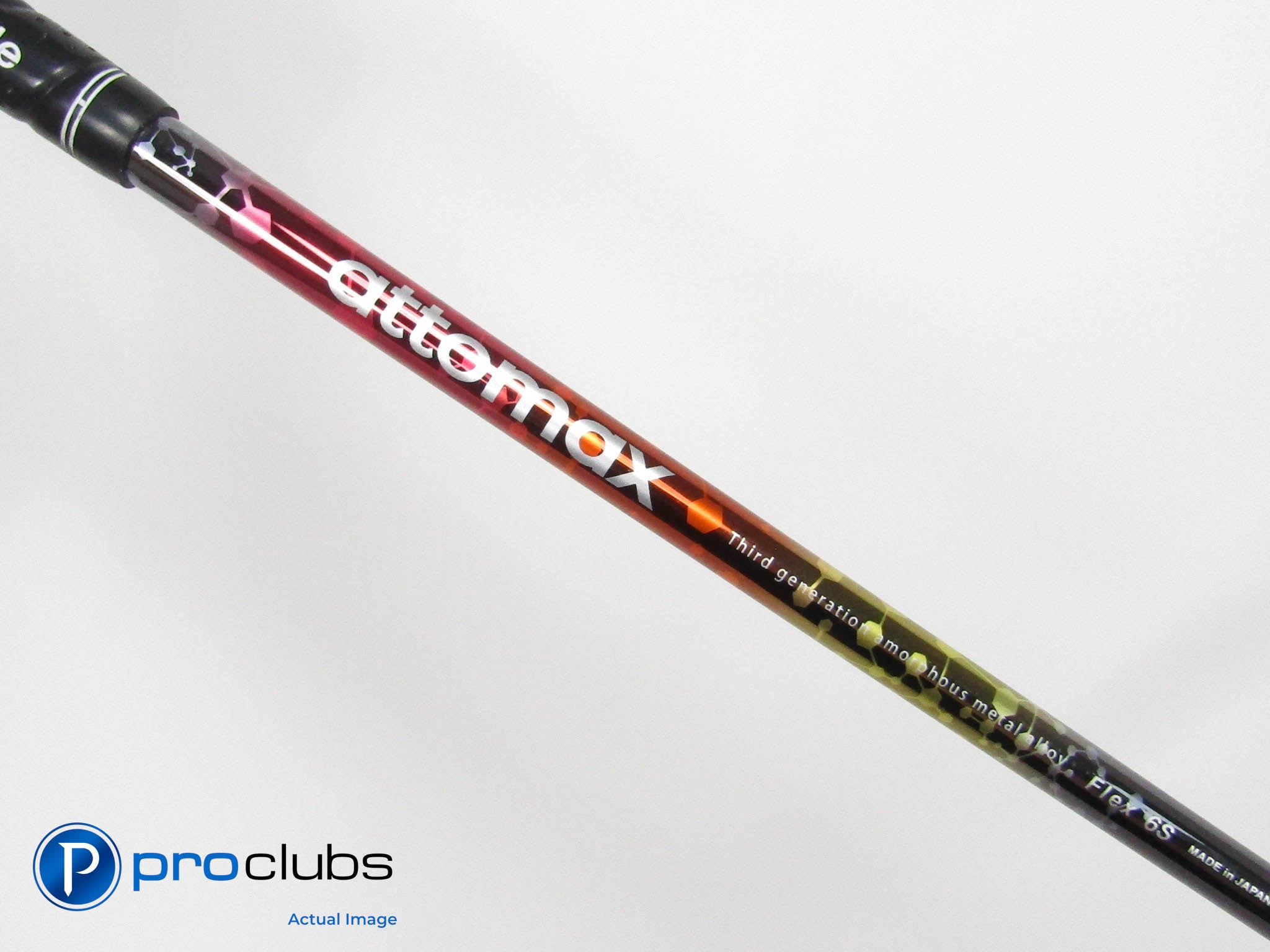 ATTOMAX PRO ATOM 6 Stiff Flex Fairway Shaft w/ Titleist Tip #458965