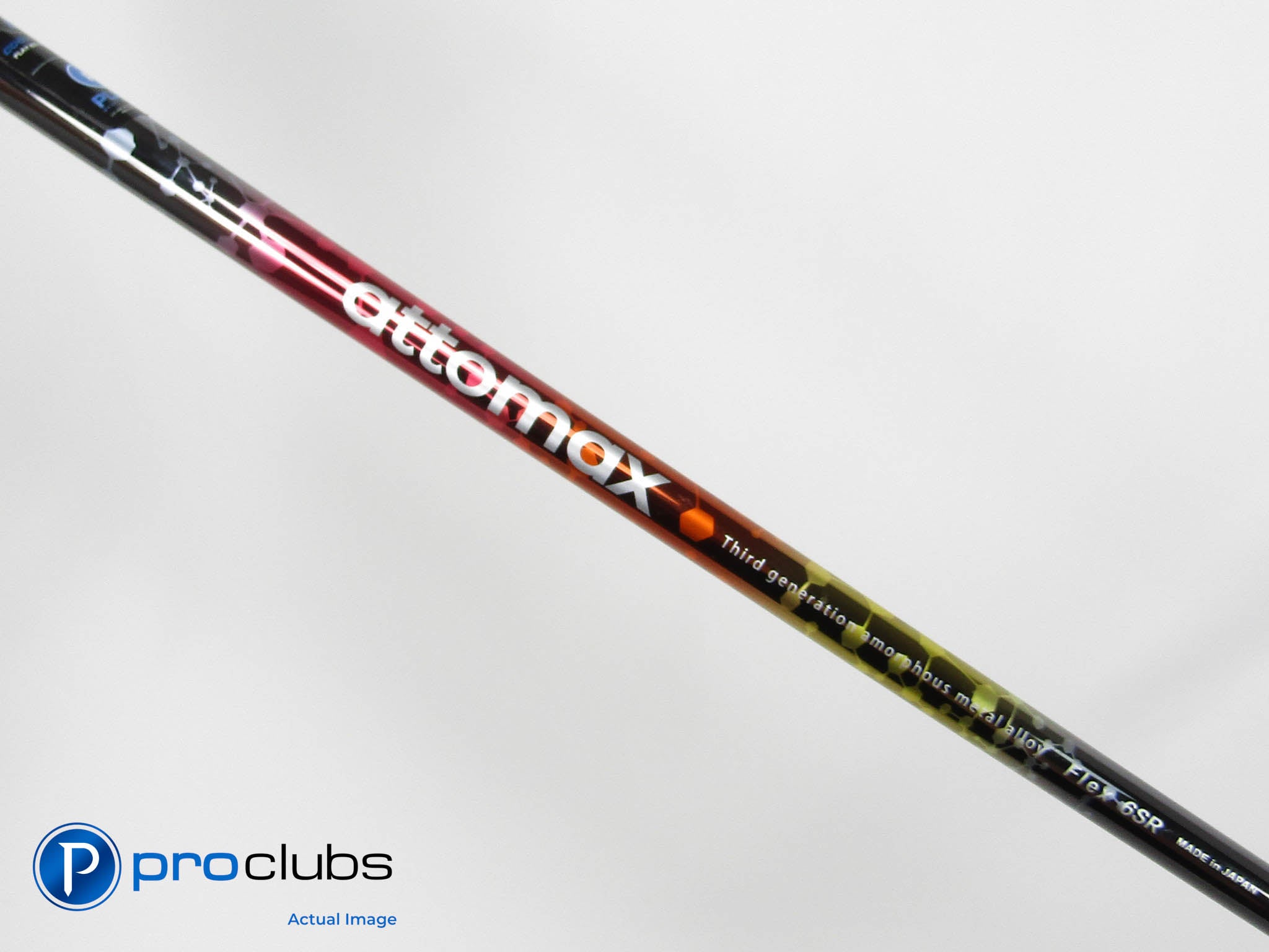 ATTOMAX PRO ATOM 6 SR Flex Driver Shaft w/ Titleist Tip #456964