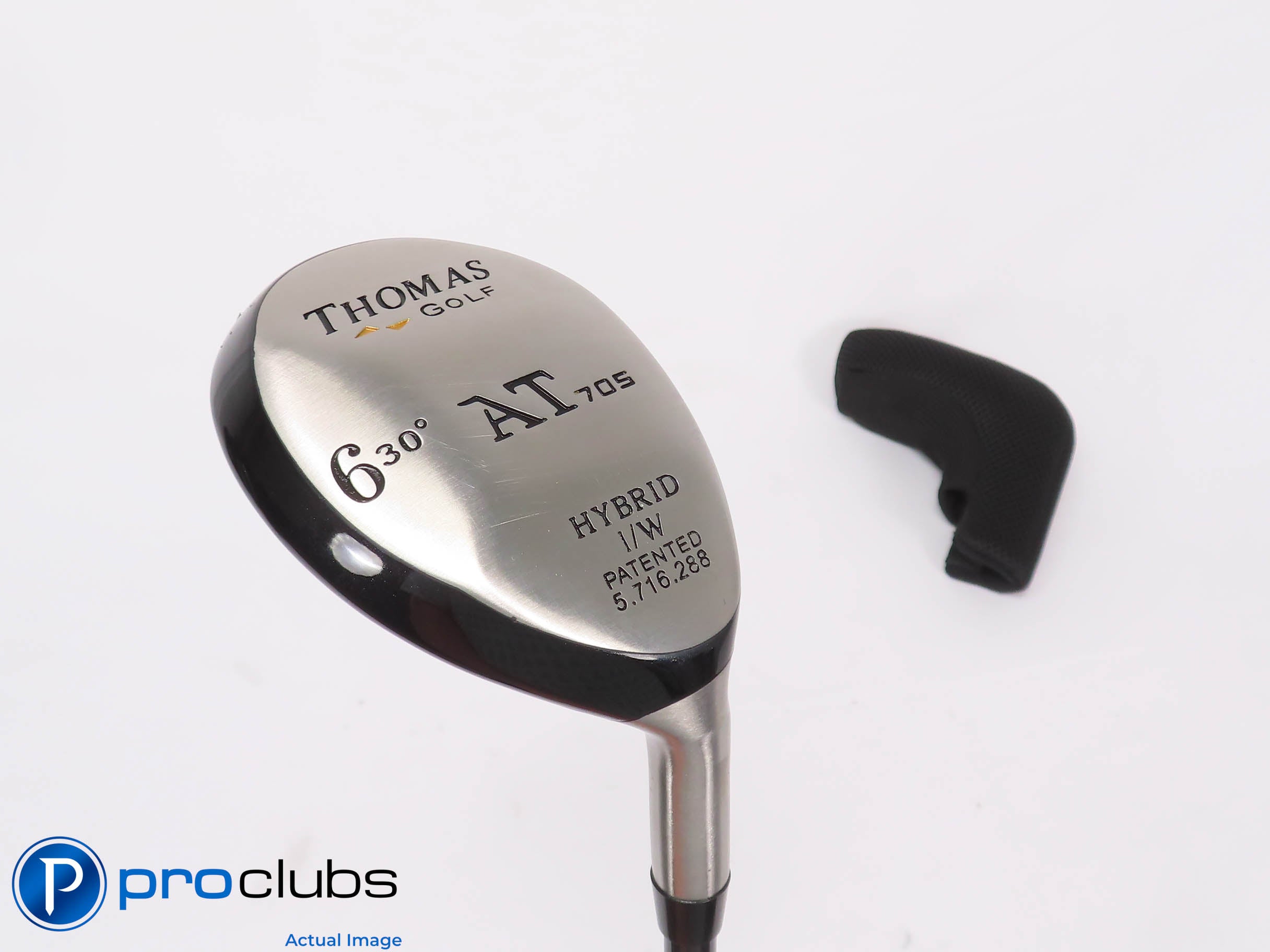 Nice THOMAS Golf AT705 30* 6 HYBRID IRON w/Cover - Senior Flex Graphite 457278