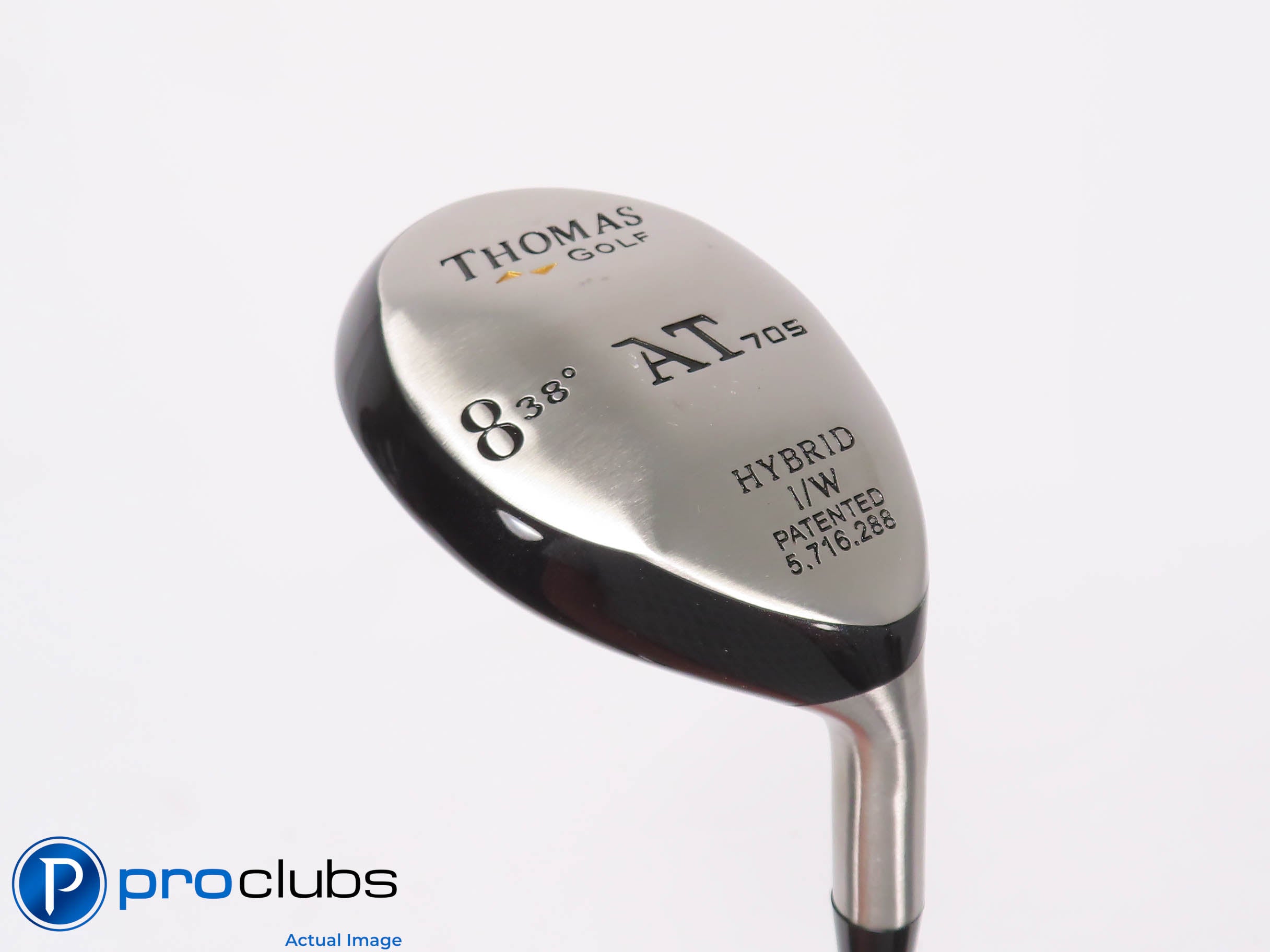 Nice THOMAS Golf AT705 38* 8 HYBRID IRON - Senior Flex Graphite 457277