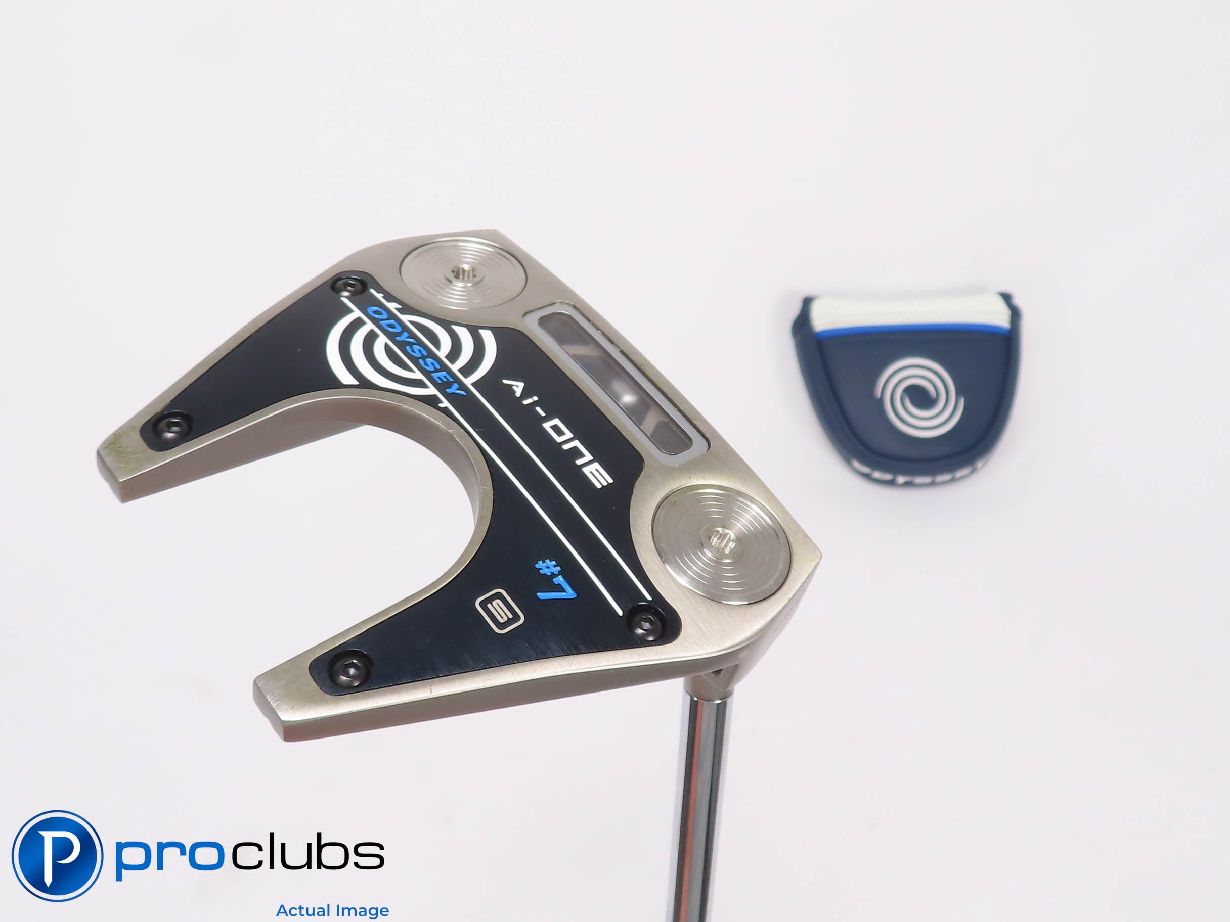 Nice Odyssey Ai-ONE #7 S Silver 34" PUTTER w/Headcover 457751