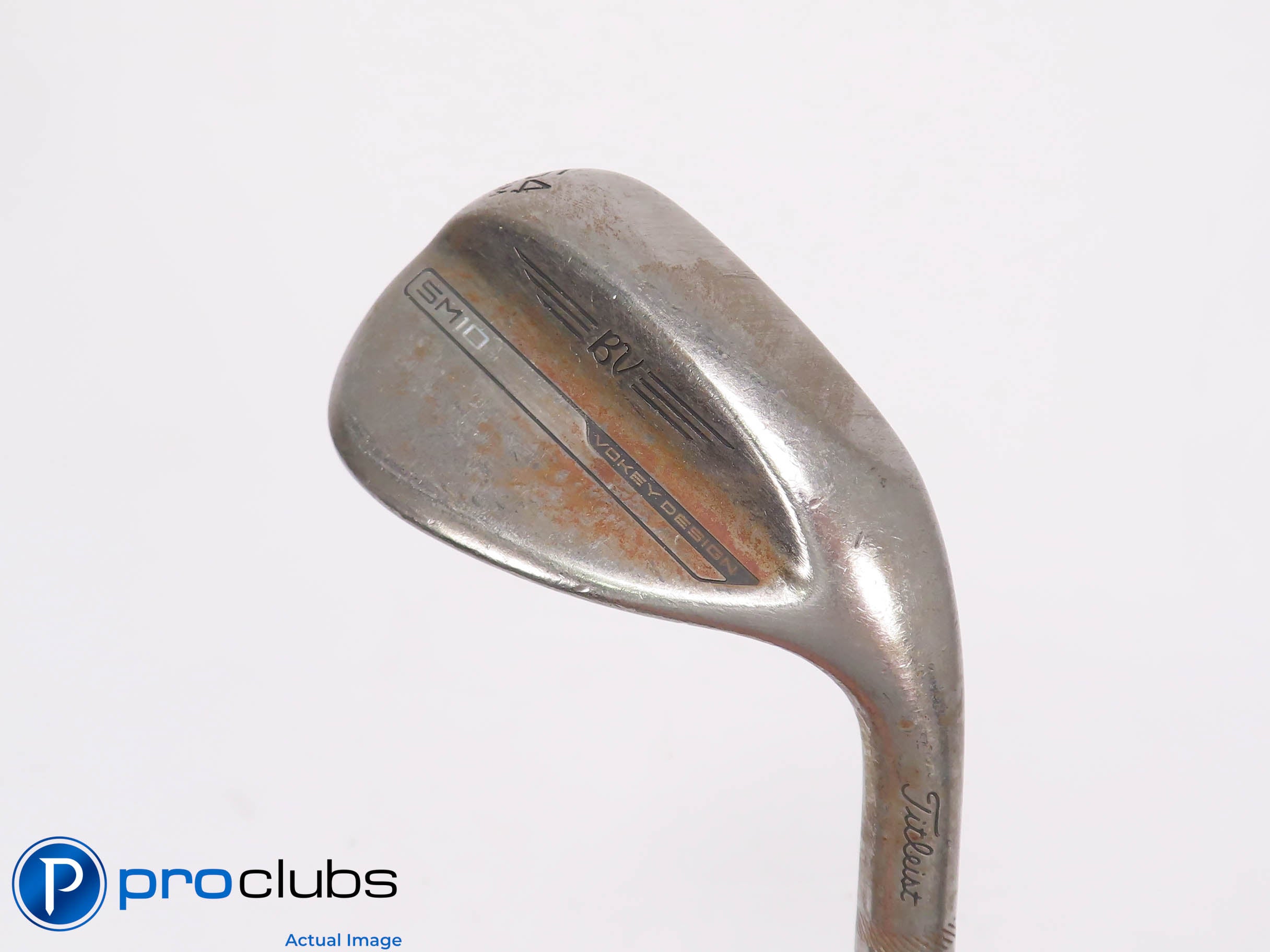 Nice Titleist Vokey SM10 RAW 54*(8*) WEDGE M-Grind - DG S400 Stiff Flex 457340