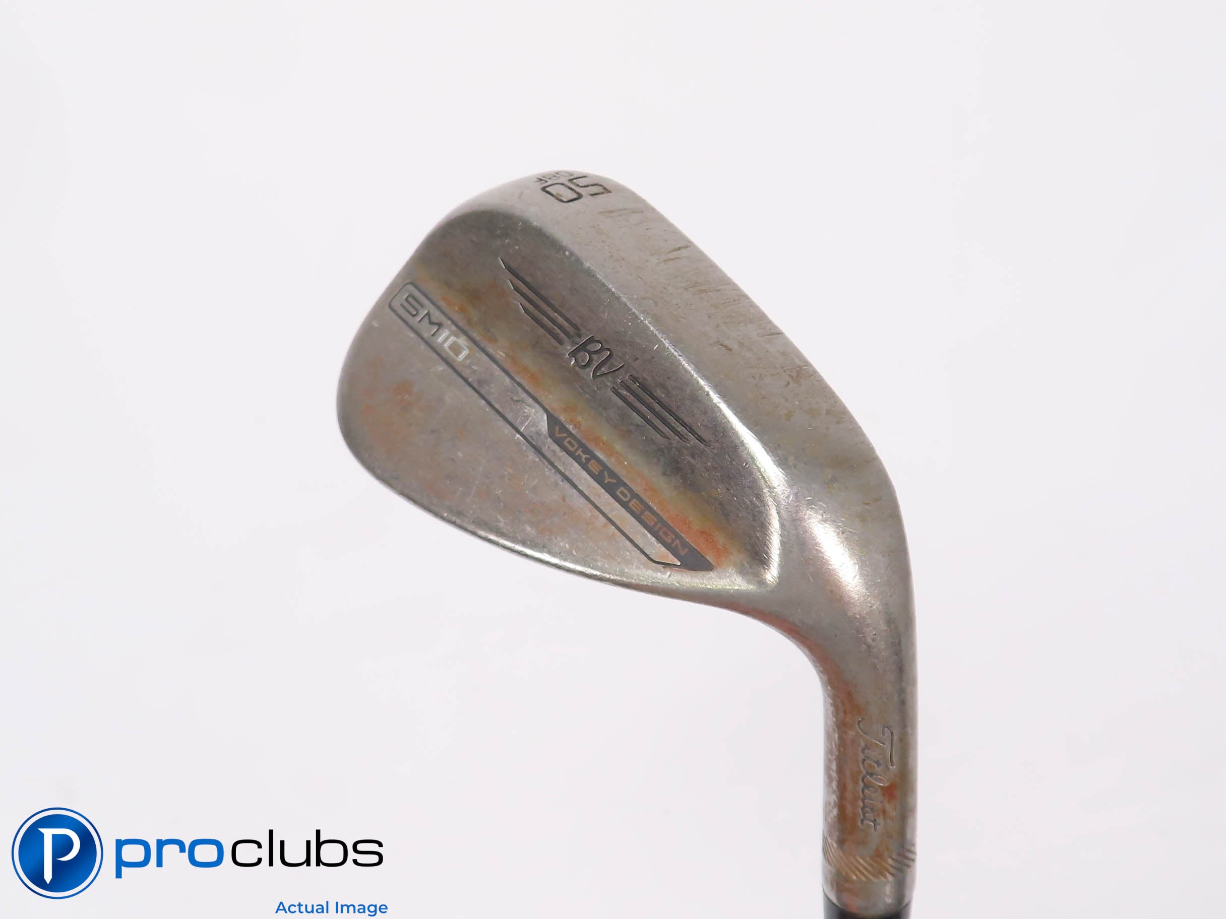 Titleist Vokey SM10 RAW 50*(8*) WEDGE F-Grind - DG TI S400 Stiff Flex 457341