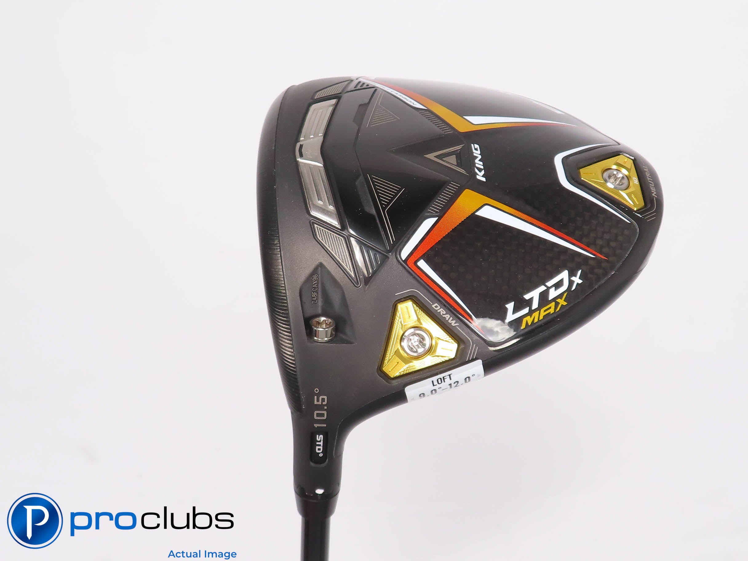 Nice Left Handed COBRA LTDx MAX 10.5* DRIVER - Kai'li Red 50 Senior Flex 452748
