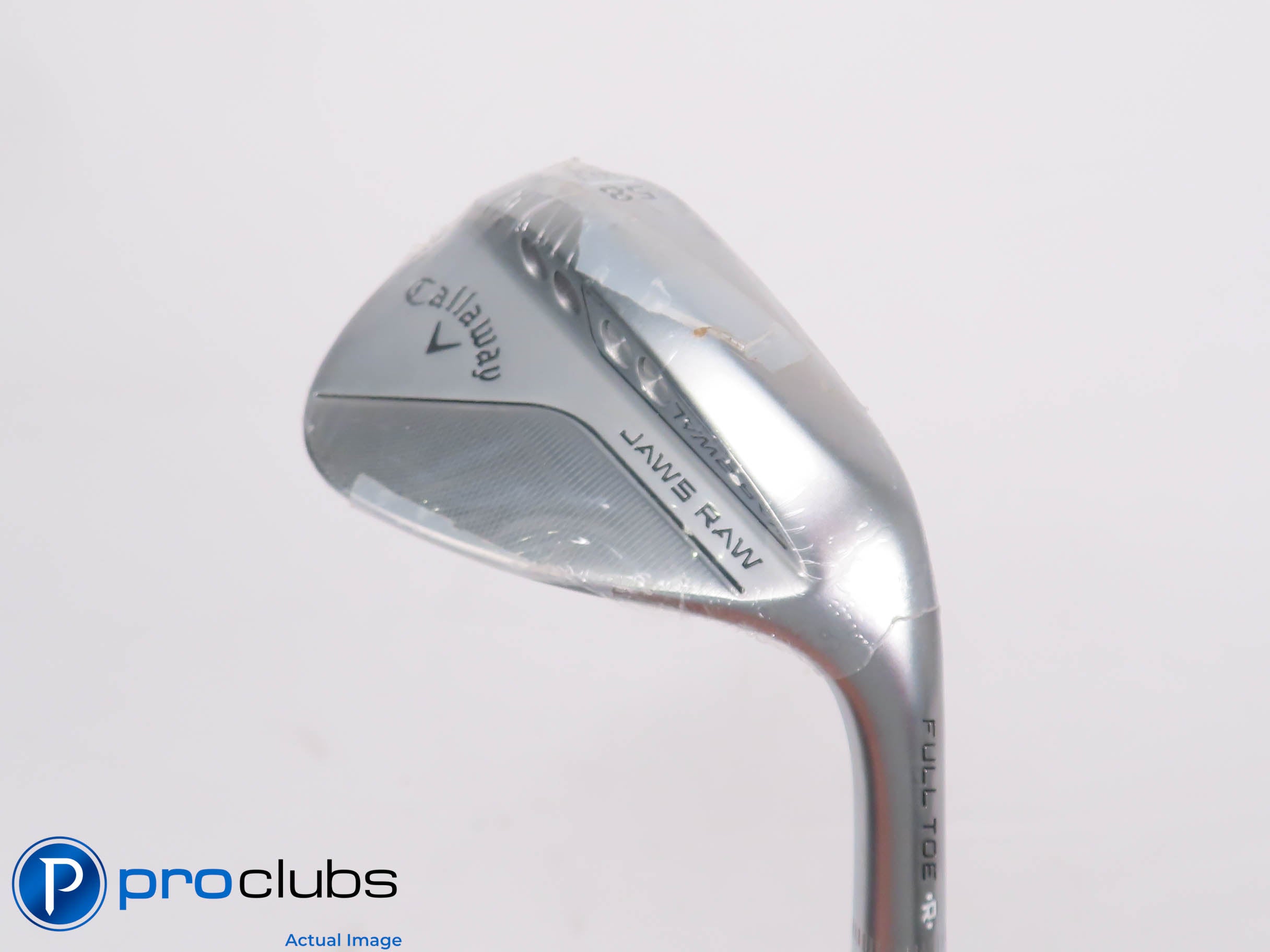 Callaway JAWS RAW Full Toe 58*(10*) Wedge - DG Spinner 115g Wedge Flex - 457120