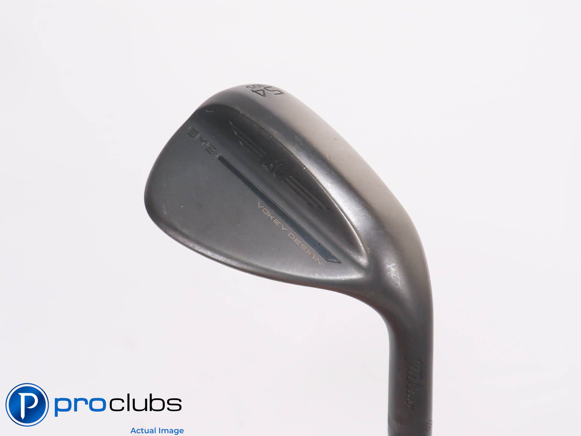 Titleist Vokey SM9 Black 54*(10*) Wedge S-Grind - Vokey Wedge Flex - 457386