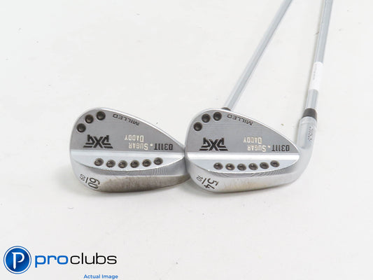 Left Handed PXG Sugar Daddy 0311T Milled 54*,60* WEDGE SET - Stiff - 414496