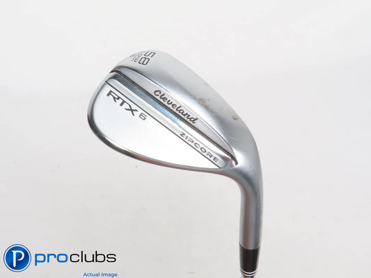 Cleveland RTX-6 Chrome 58*(6*) Wedge LOW-Grind - DG Spinner Wedge Flex #414065