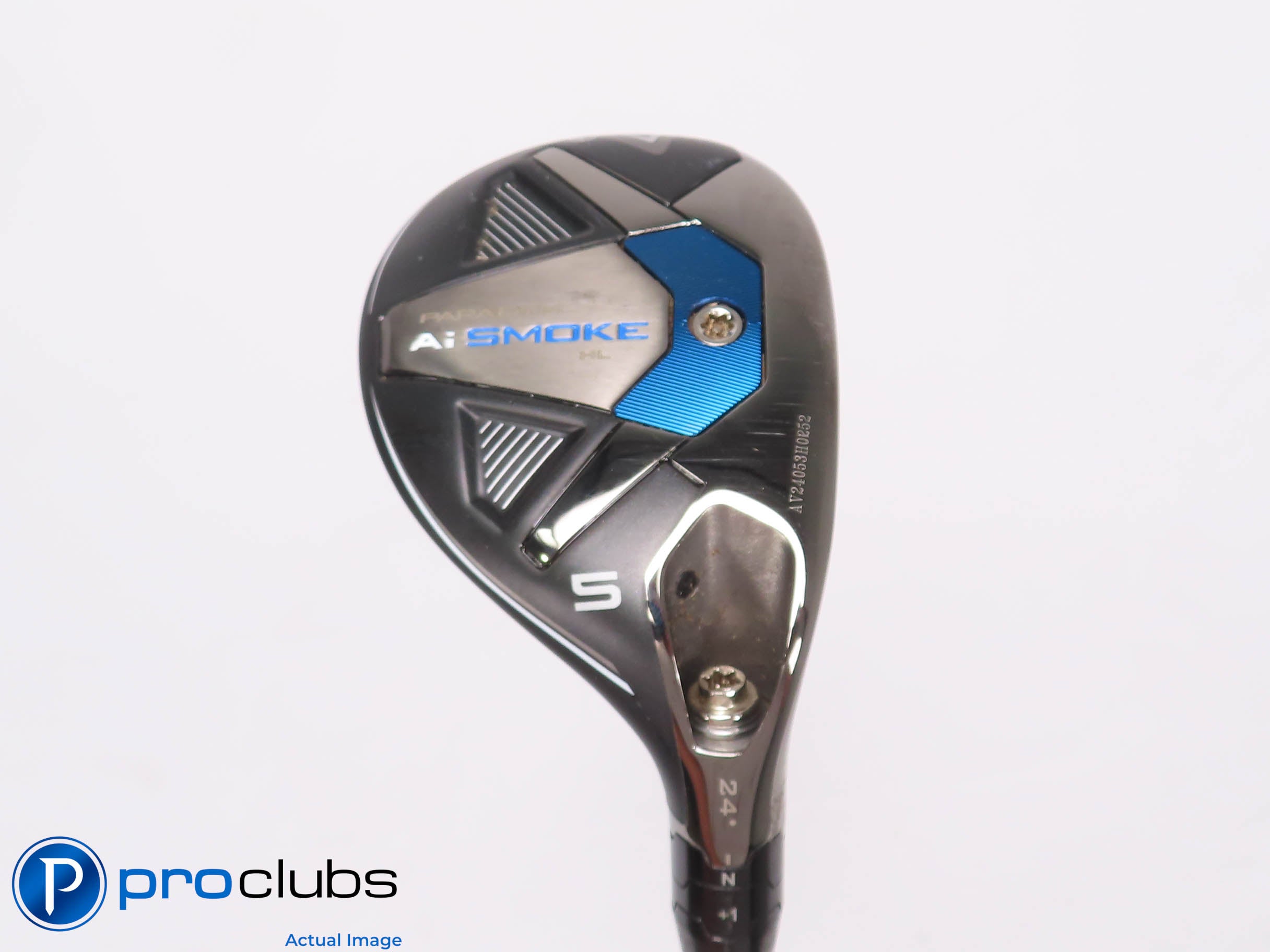 Callaway PARADYM Ai Smoke HL 24* 5 Hybrid - SteelFiber fc Regular Flex - 457641