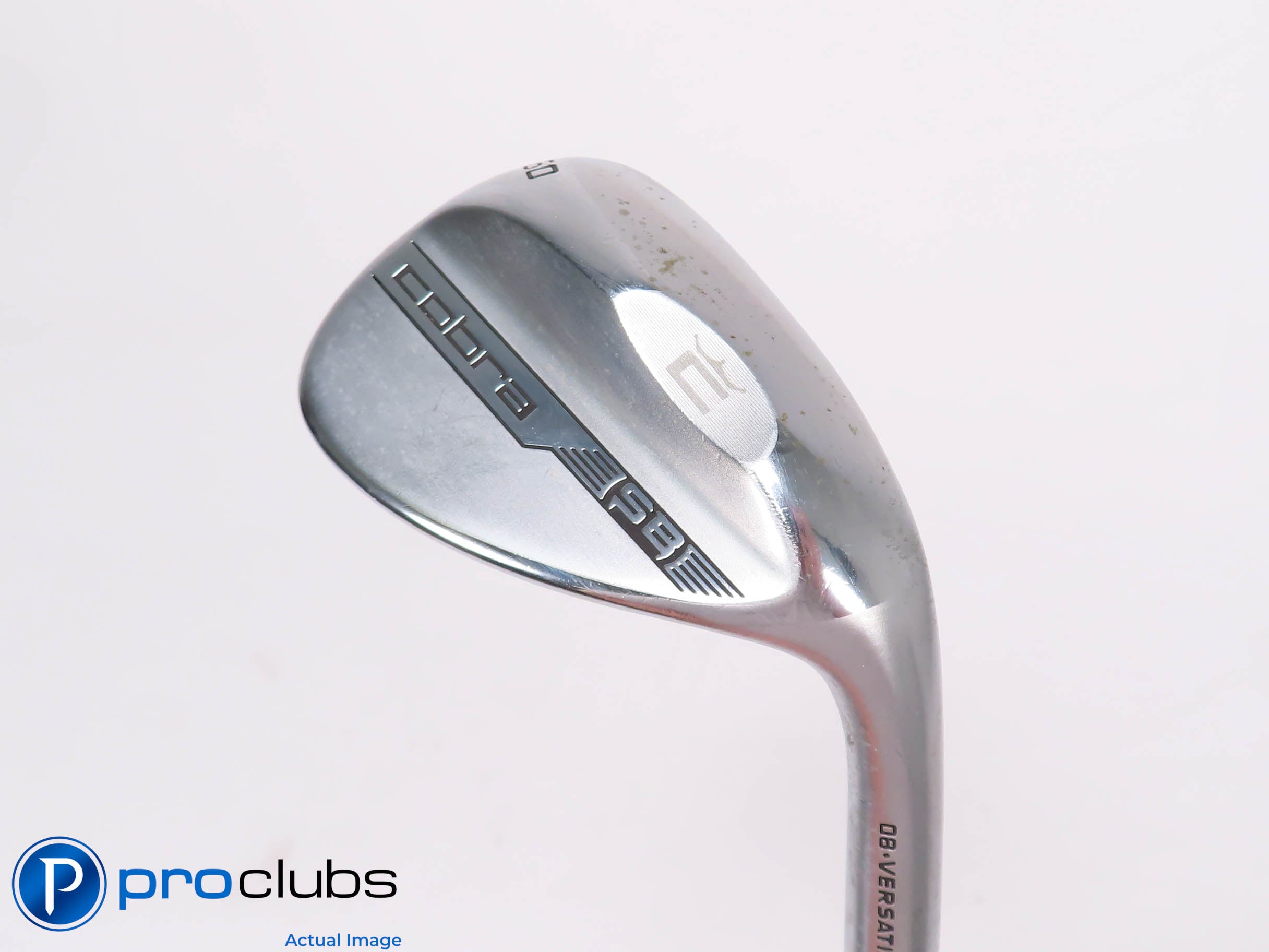Nice Cobra '23 SB Chrome 60*(8*) WEDGE V-Grind - KBS 125 Stiff Flex Steel 456700