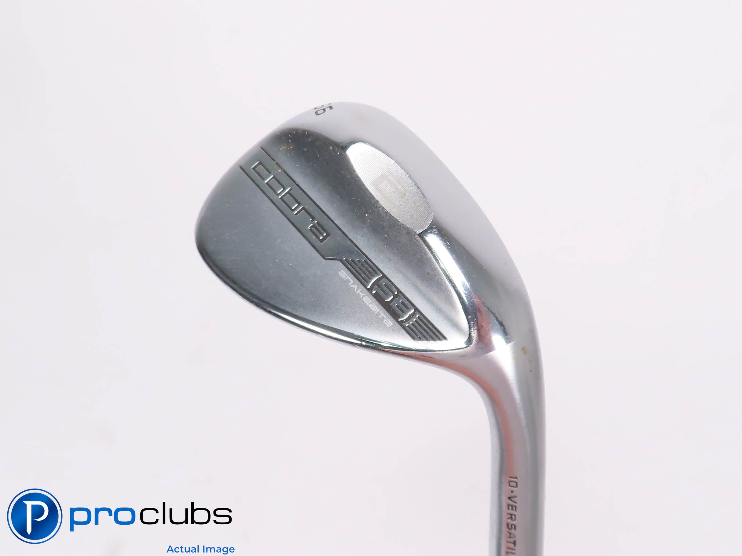 Nice Cobra '23 SB Chrome 56*(10*) WEDGE V-Grind KBS 125 Stiff Flex Steel 456714