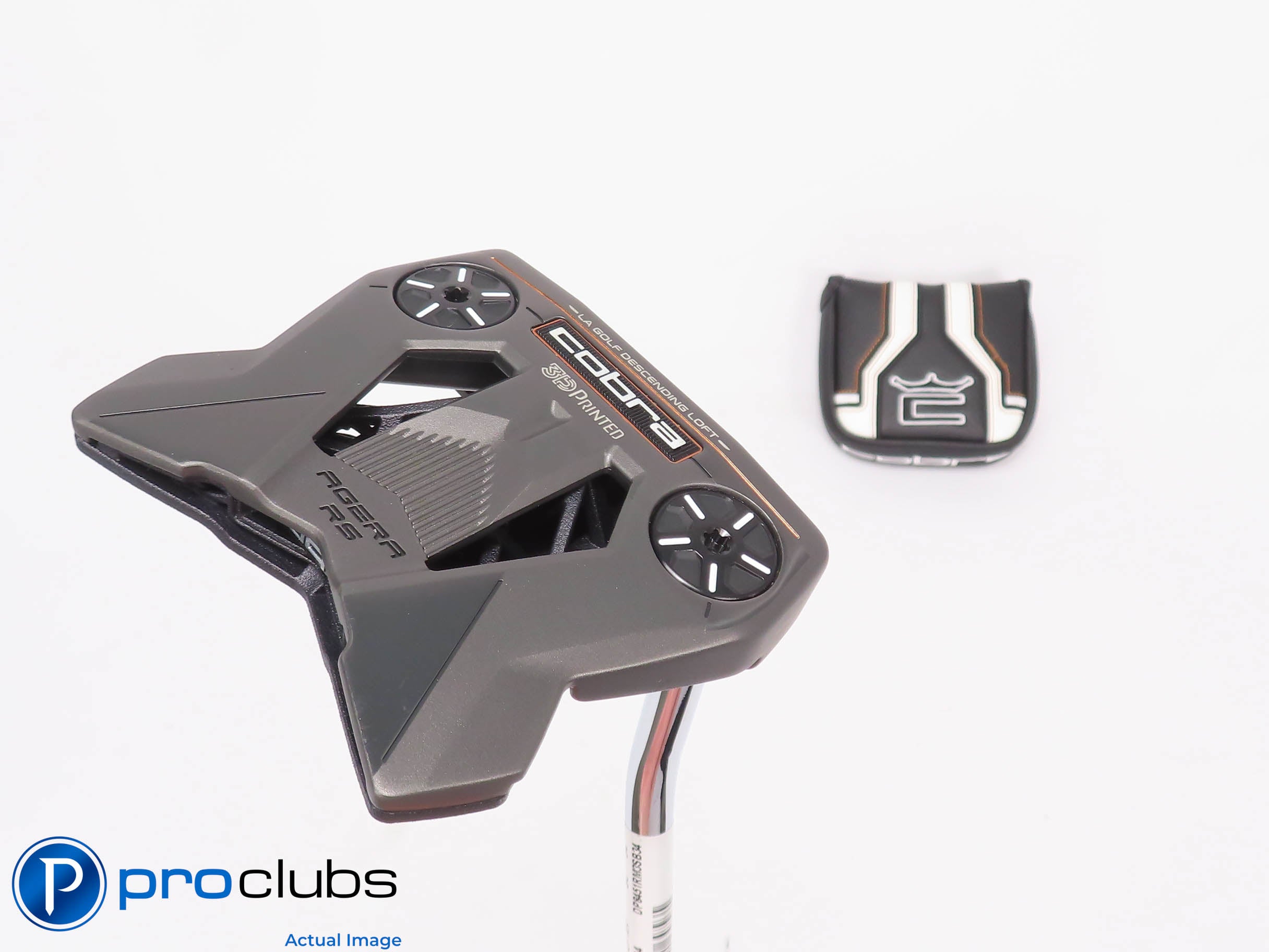Mint Cobra '24 KING 3D Printed AGERA-RS Single Bend 34" PUTTER w/Cover 457418