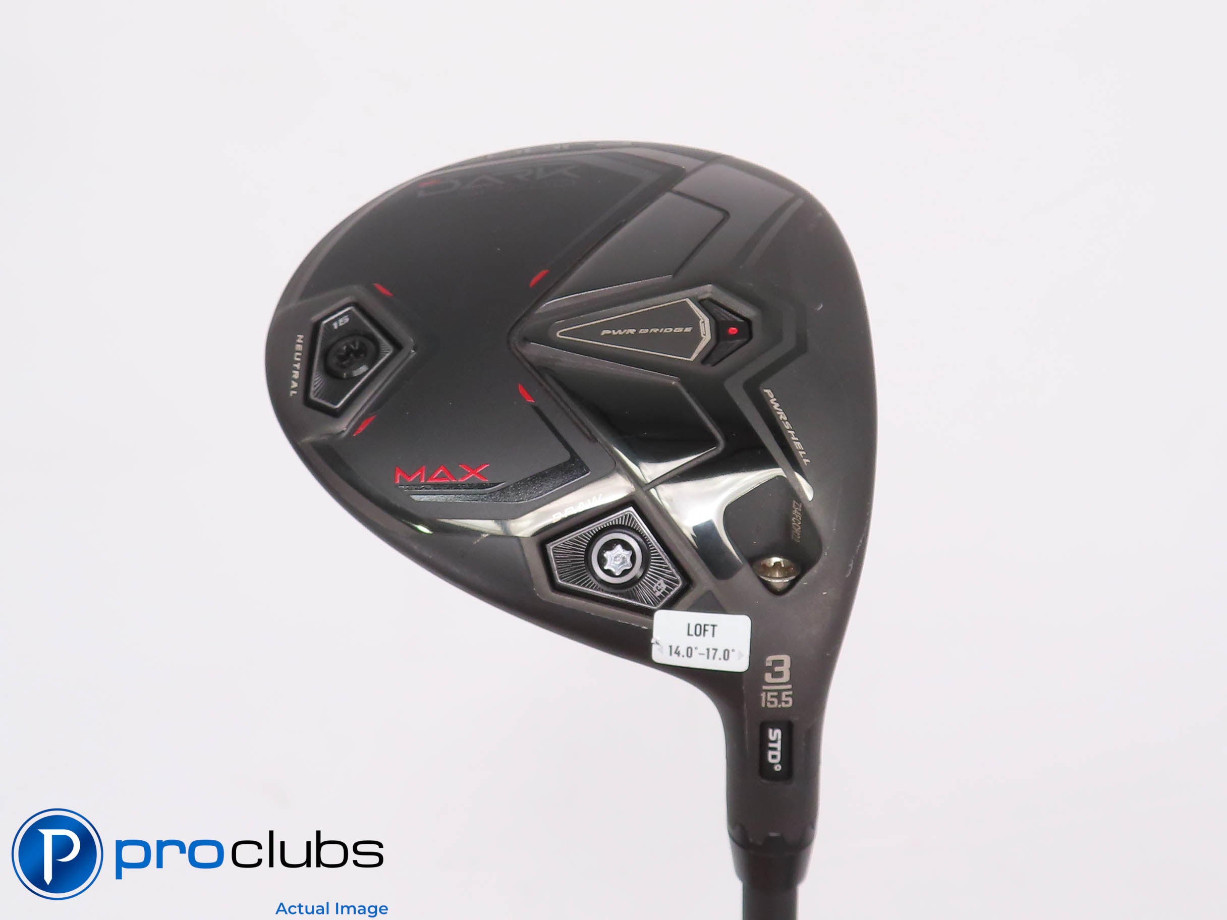 Nice Cobra DARKSPEED MAX 15.5* 3 WOOD - HZRDUS CB Red 50g 5.0 Senior Flex 456136