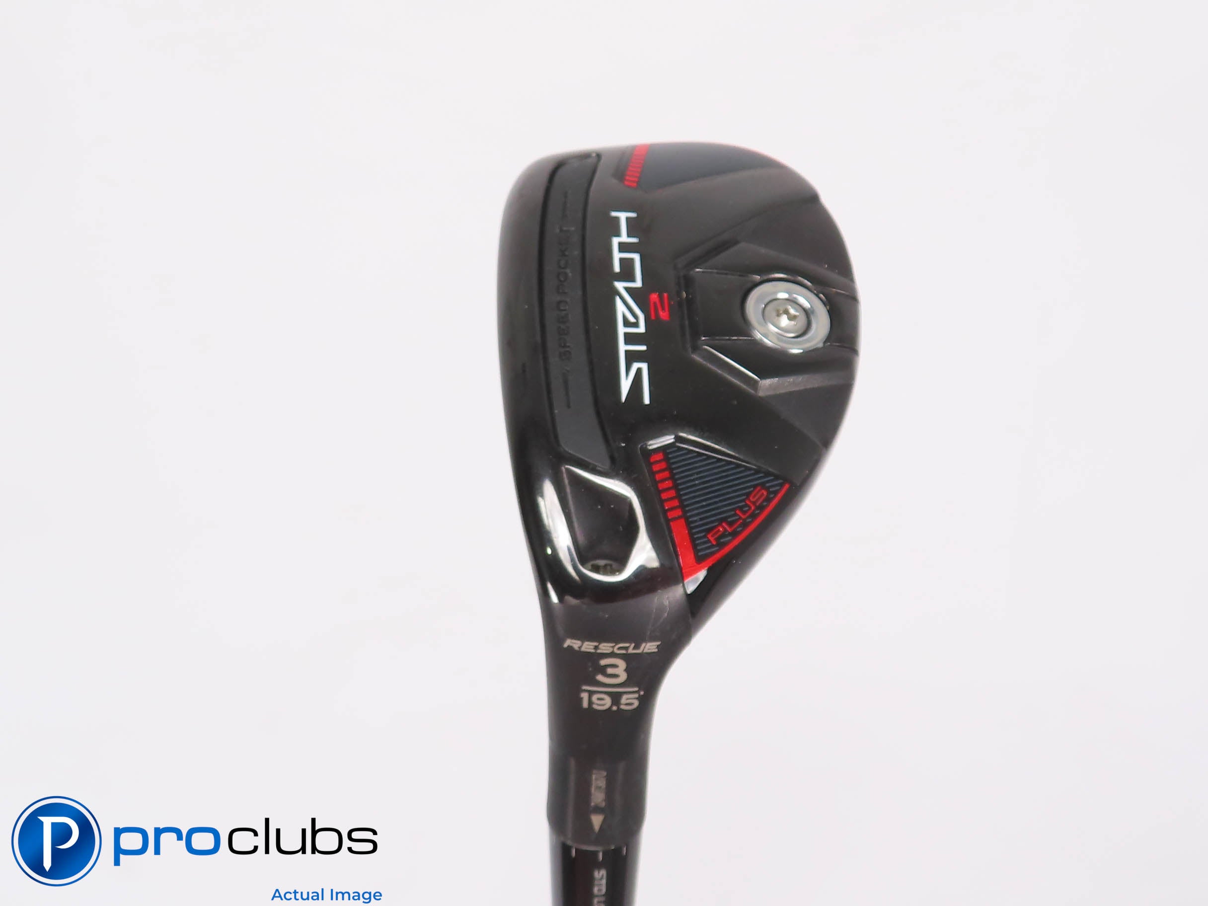 Left Handed TaylorMade Stealth 2 Plus + 19.5* 3 Hybrid - TM TP X-Flex #457014