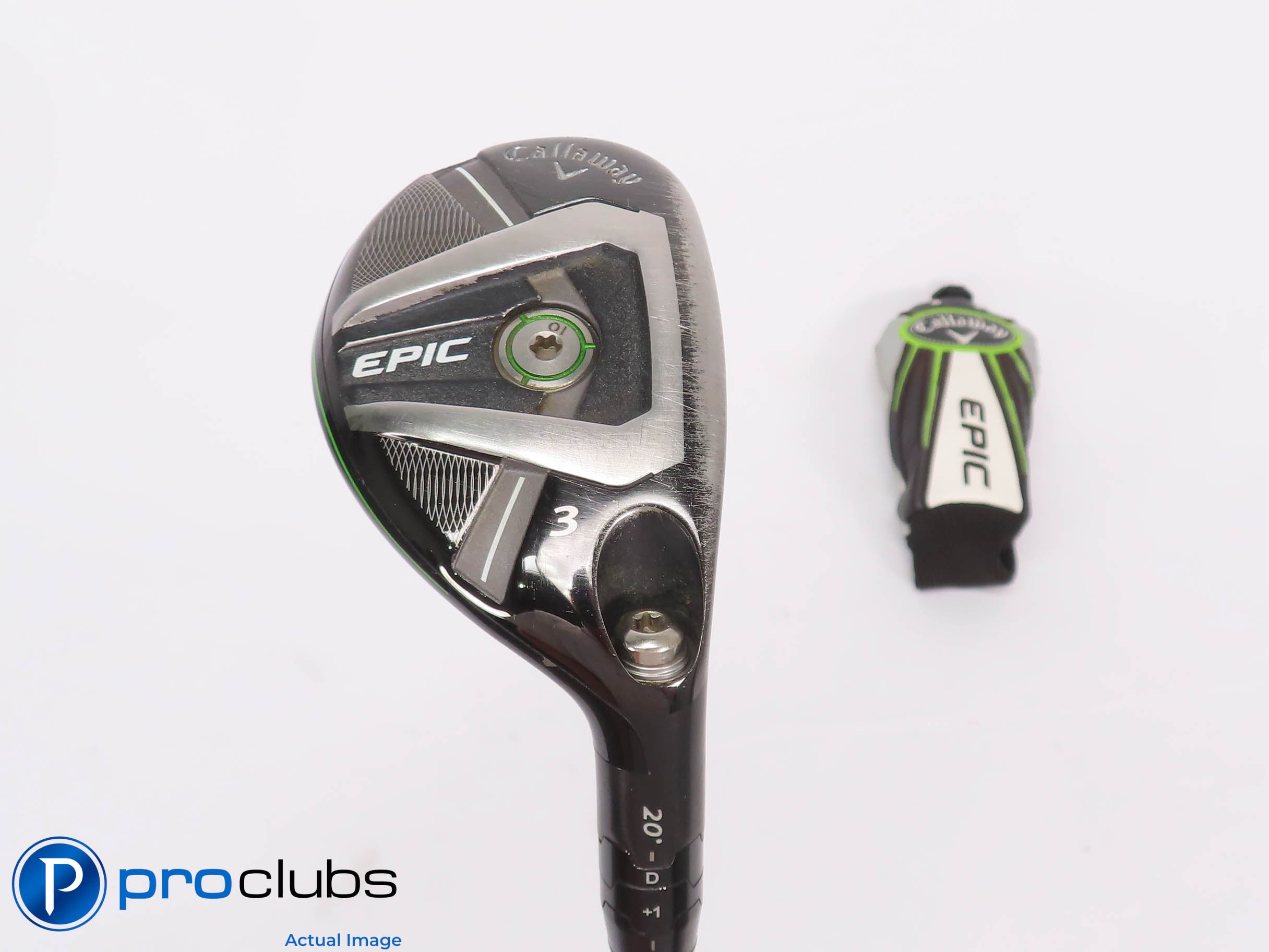 Callaway GBB Epic 20* 3 Hybrid w/HC - UST Recoil ES F4 Stiff Flex - 457608