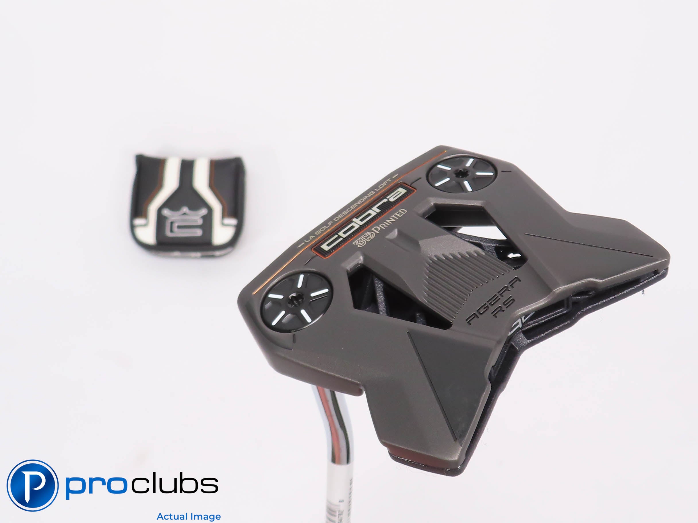 Mint! Left Handed Cobra '24 KING 3D-Printed AGERA RS 35" Putter w/Cover #457415