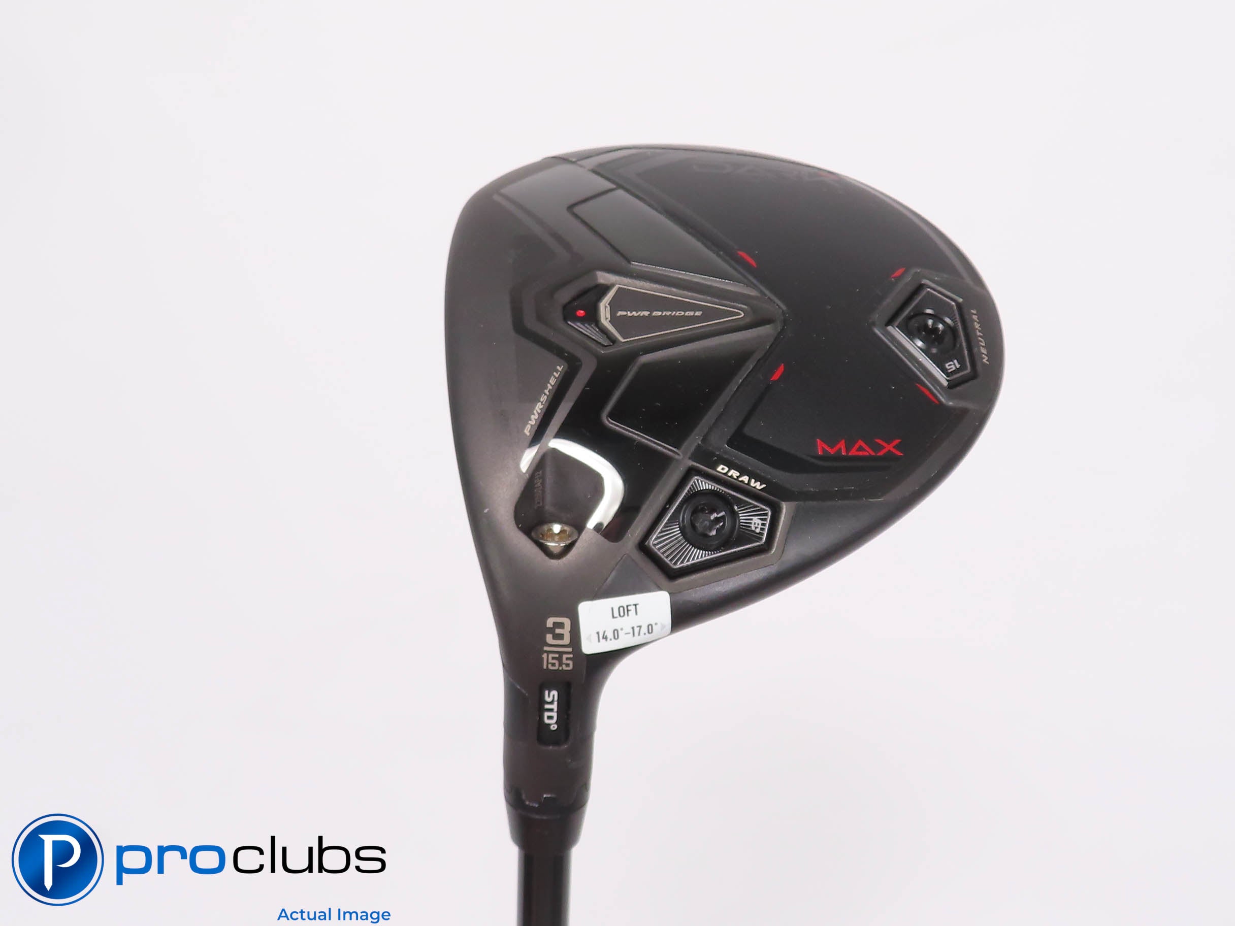 Nice Left Handed Cobra DARKSPEED MAX 15.5* 3 WOOD - Kai'li Blue 70 X-Flex 455818