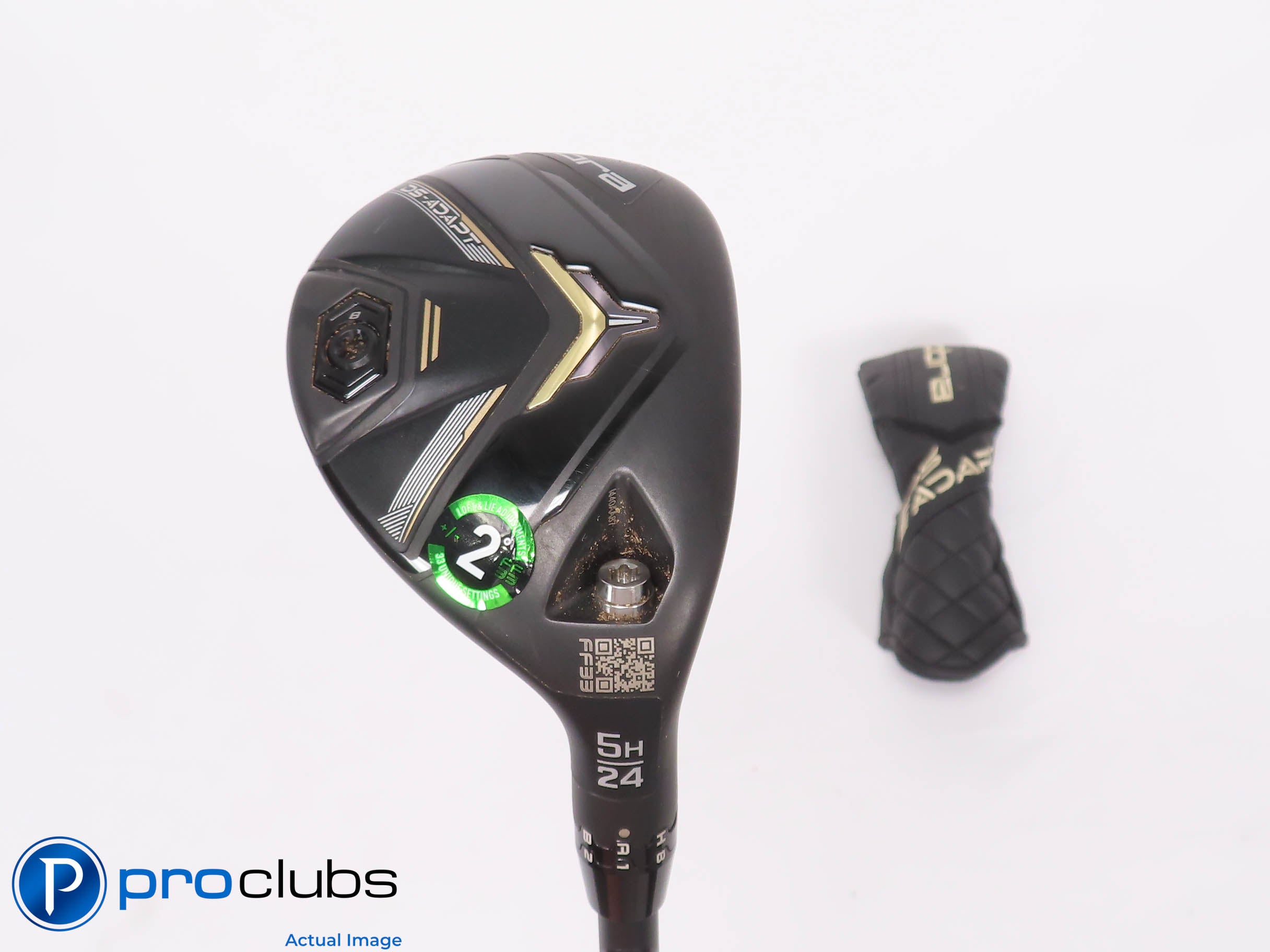 Ladies Cobra DS-ADAPT 24* 5 HYBRID w/Cover - KBS PGH 55 Ladies Flex 457427