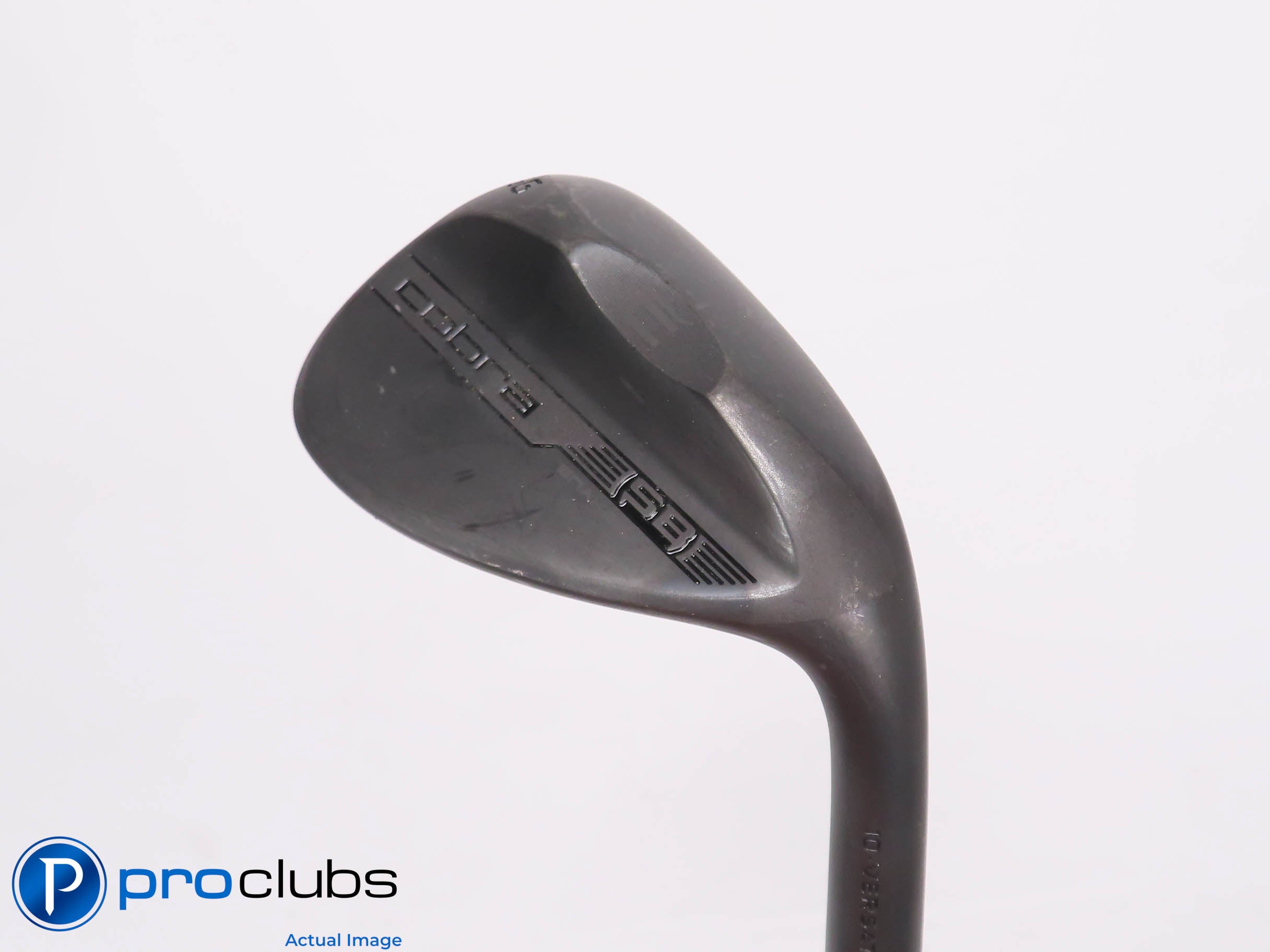 Nice Cobra '23 SB Black 56*(10*) WEDGE V-Grind - KBS 125 Stiff Flex Steel 456693