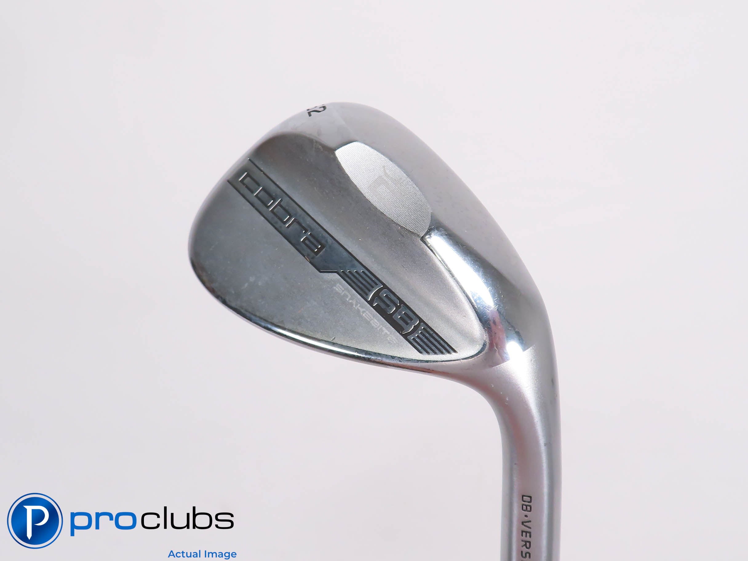 Nice Cobra '23 SB Chrome 52*(8*) WEDGE V-Grind - KBS 125 Stiff Flex Steel 456701