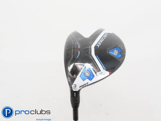 New! Left Handed Cobra AEROJET MAX 15.5* 3 Wood - UST LINQ 5F2 Senior - 414827