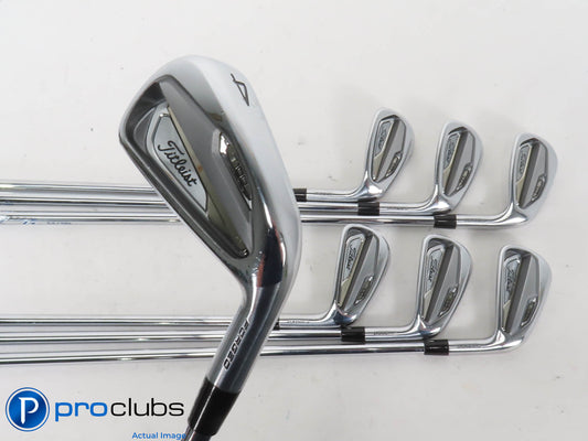 Nice Titleist '19 T100 4-PW IRON SET -ProjectX LZ 110g Regular Flex +1/2" 414644