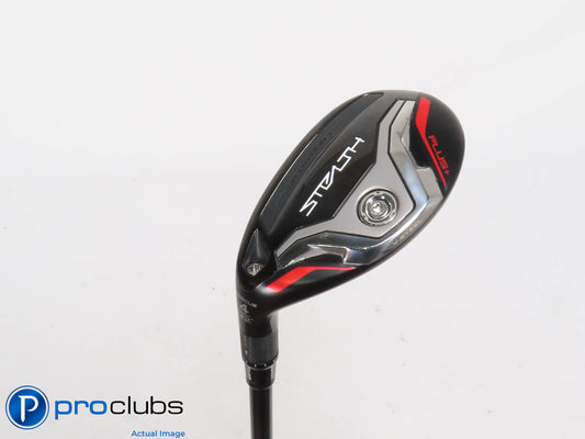 Left Handed TaylorMade Stealth Plus 22* 4 Hybrid - Kai'li 85g Stiff Flex #414860