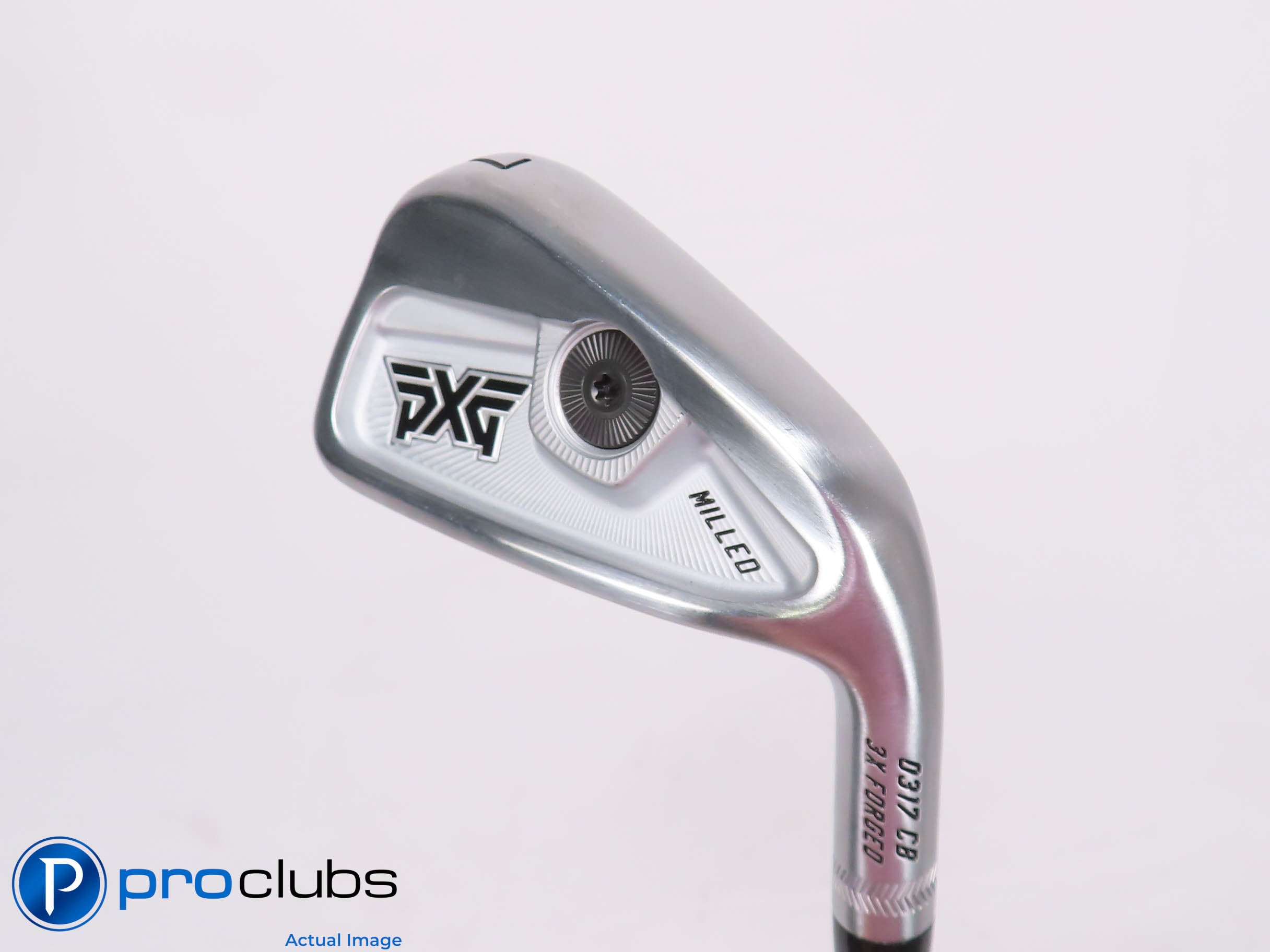Nice PXG 0317 CB Milled 33* 7 IRON - Nippon NS Pro 950GH Stiff Flex Steel 457915