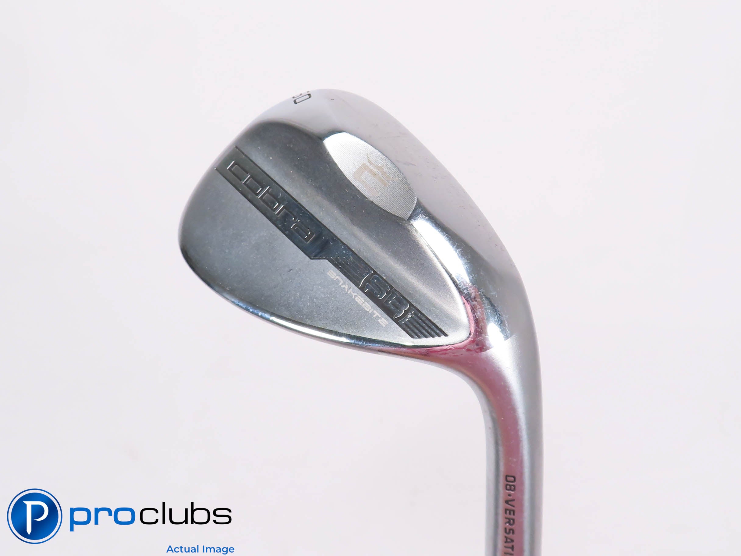 Nice Cobra '23 SB Chrome 50*(8*) WEDGE V-Grind - KBS 125 Stiff Flex Steel 456705