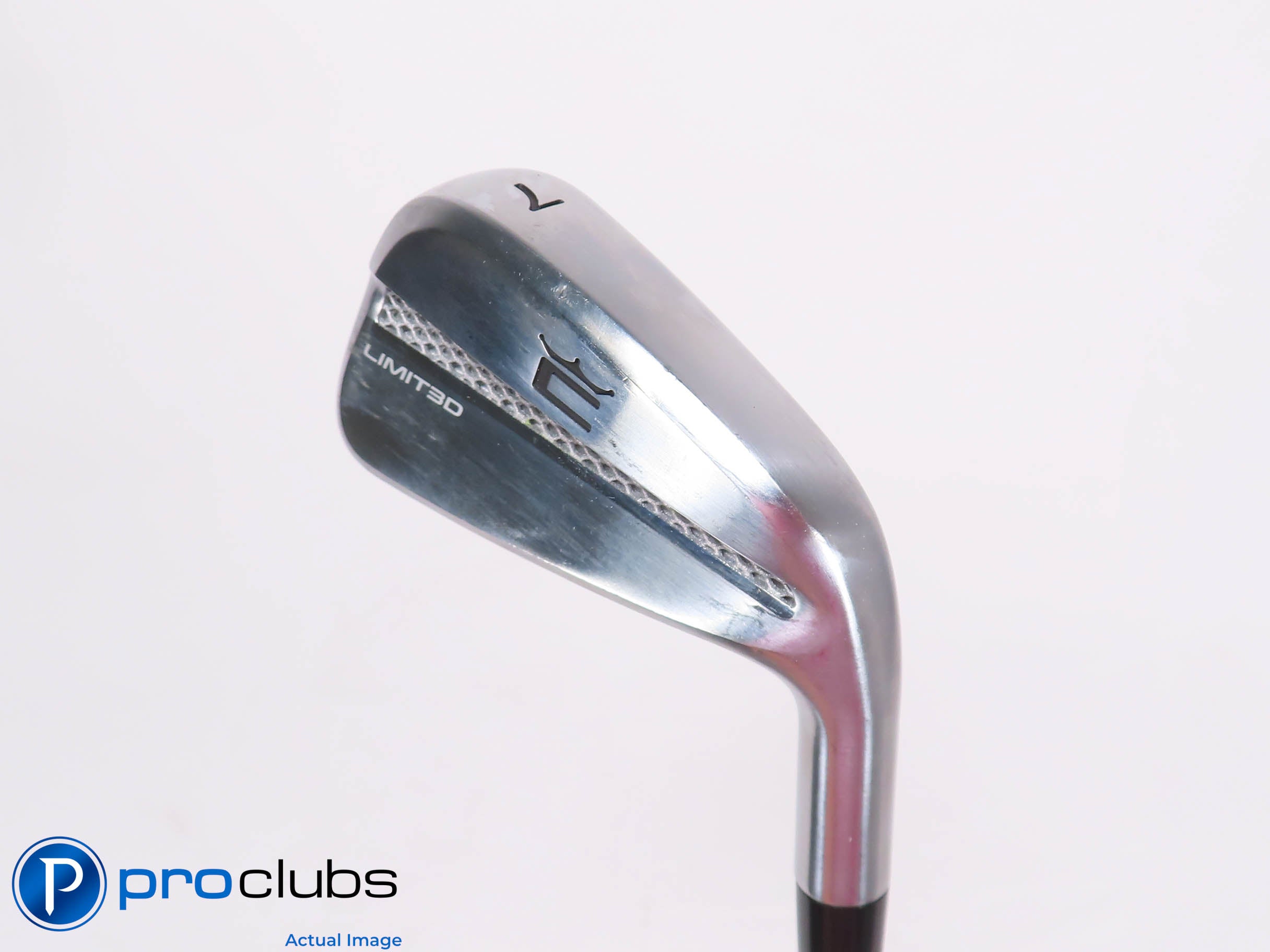 Nice Cobra 3D Printed LIMIT3D 31* 7 IRON - KBS Tour 130 X-Flex Steel 457871
