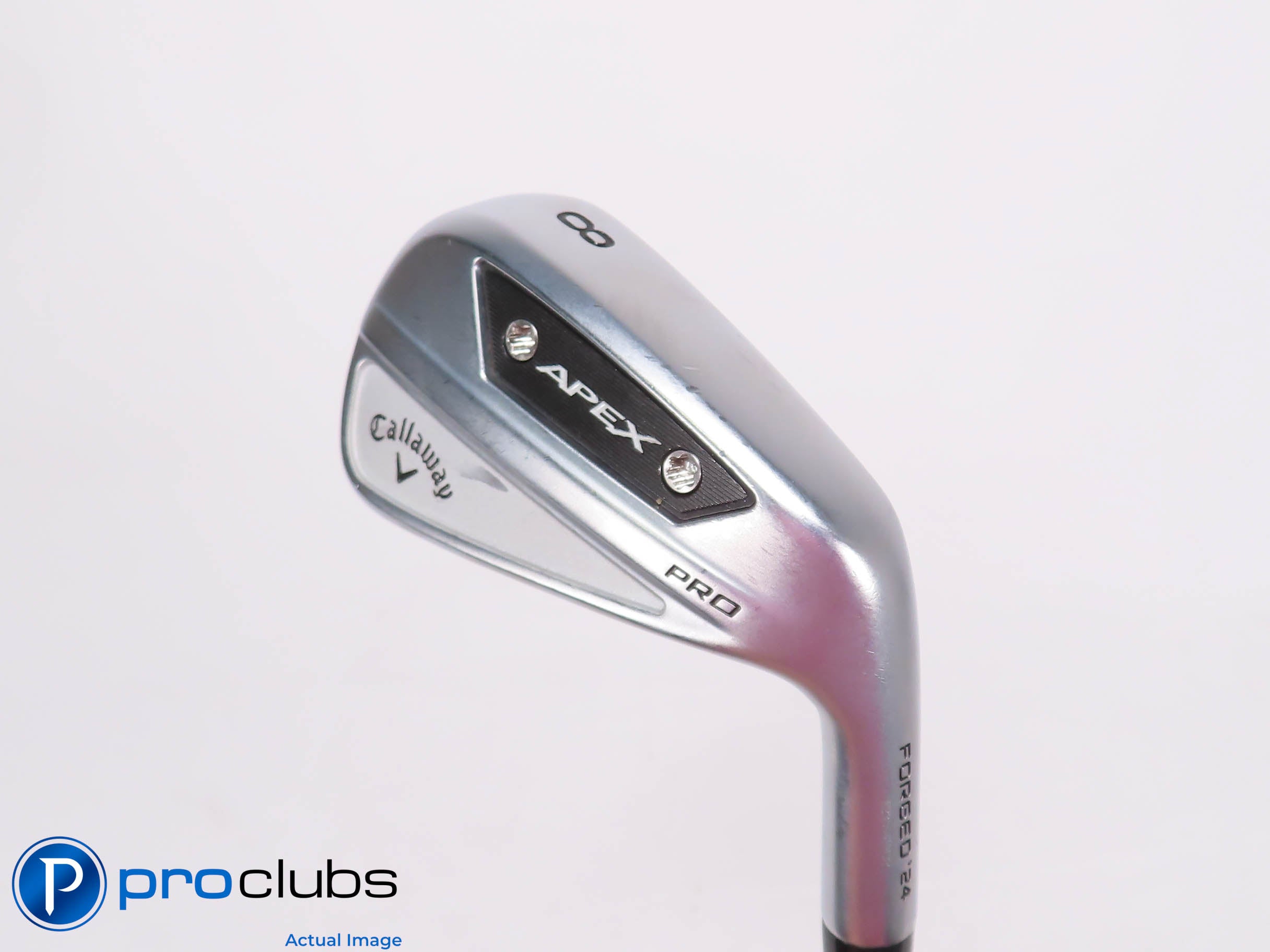Nice Callaway '24 APEX PRO 37* 8 IRON - DG MID 115 S300 Stiff Flex Steel 456479