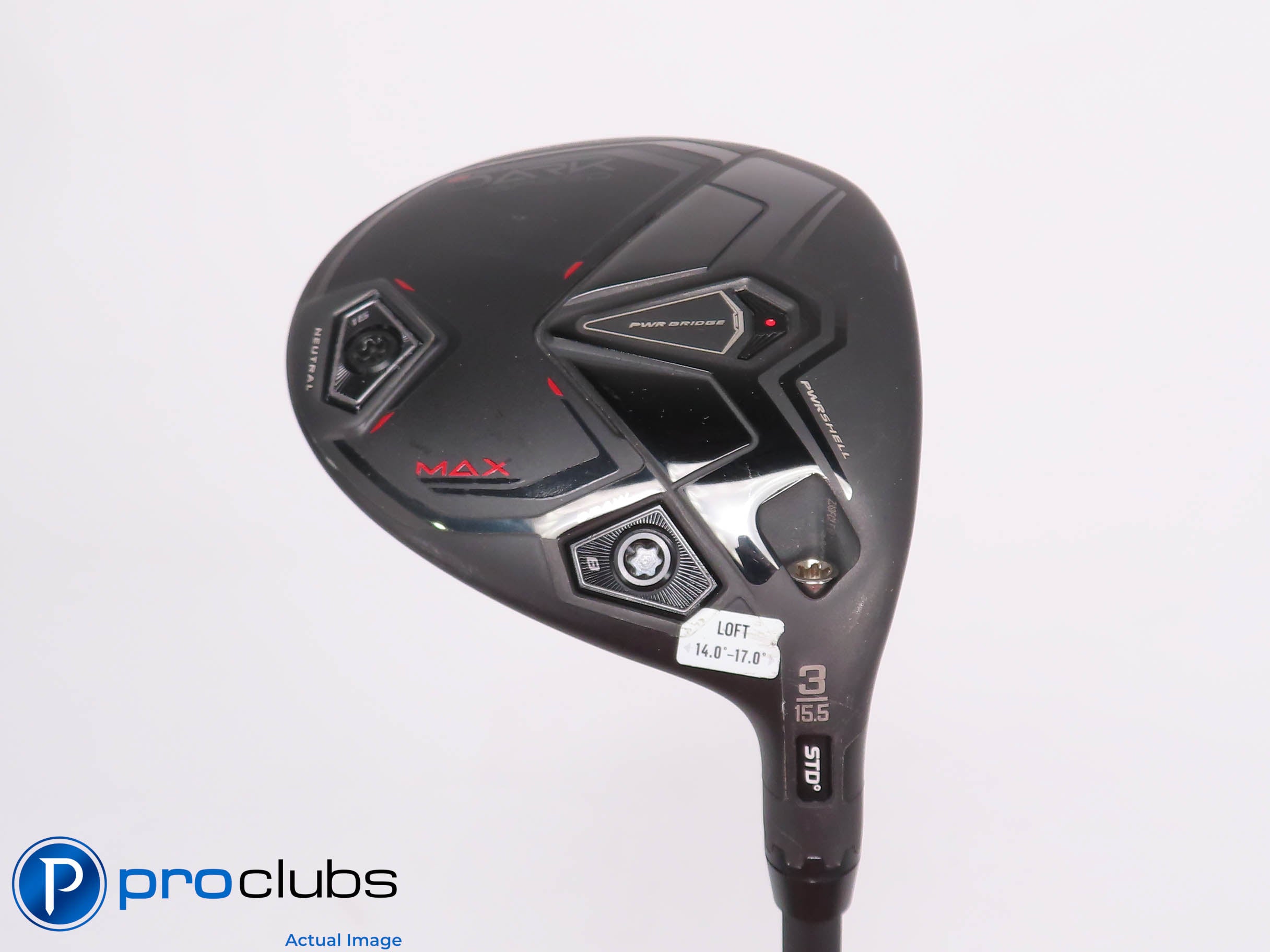 Nice Cobra DARKSPEED MAX 15.5* 3 WOOD - HZRDUS CB Red 50g 5.0 Senior Flex 456133