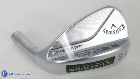 New! Callaway JAWS Raw W-Grind 58*(12*) Wedge - Head Only - 366885