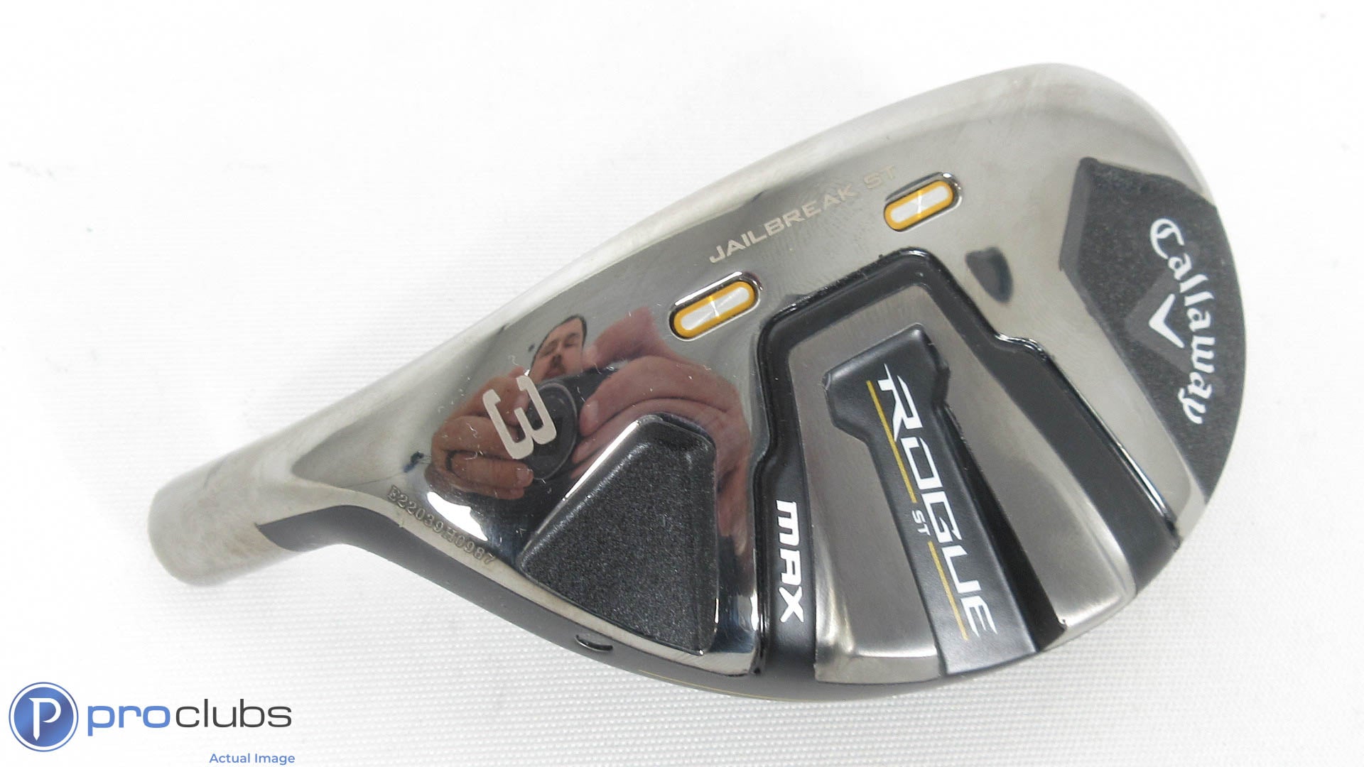 Left Handed Callaway Rogue ST MAX 18* - 3 Hybrid - Head Only - L/H 366188