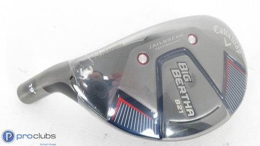 NEW! Left Hand Callaway Big Bertha B21 19* - 3 Hybrid - Head Only - L/H 367331