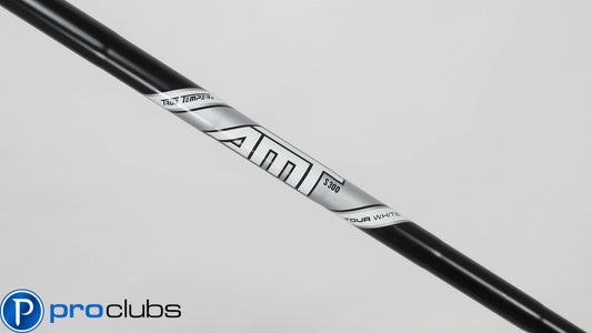 NEW TRUE TEMPER AMT TOUR WHITE BLACK ONYX S300 STIFF FLEX 3 IRON 40" SHAFT .355