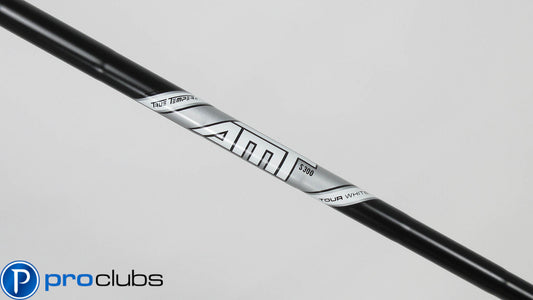 NEW TRUE TEMPER AMT TOUR WHITE BLACK ONYX S300 STIFF FLEX 7 IRON 38" SHAFT .355