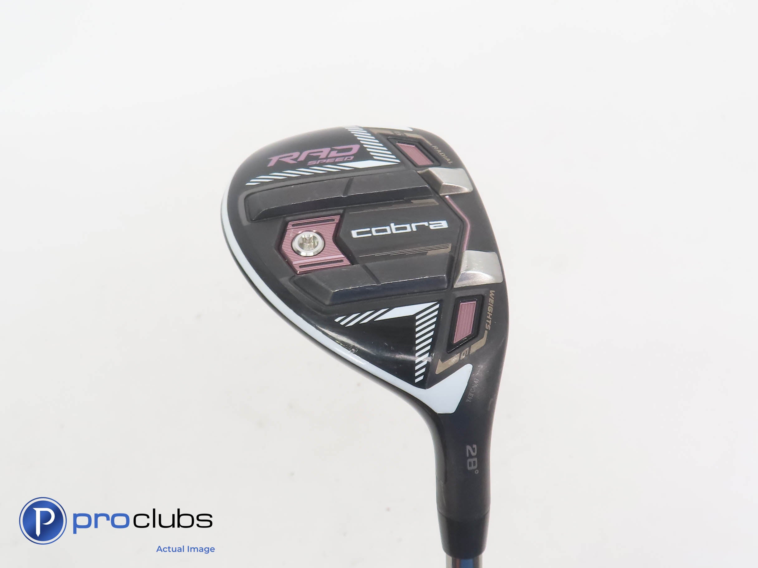 Ladies Cobra King RAD Speed 28* 6 Hybrid - UST Recoil ESX 450 Ladies Flex 352456