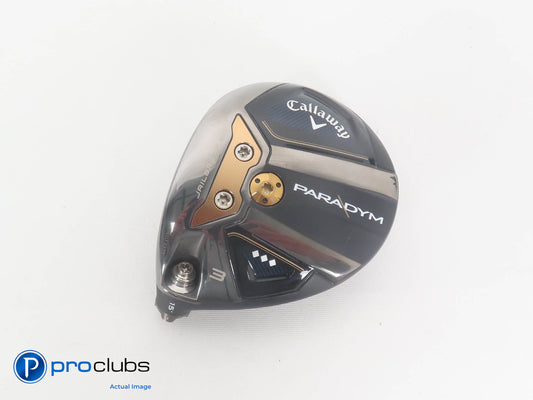 Left Handed Callaway Paradym Triple Diamond 15* 3 Wood - Head Only - L/H 381119