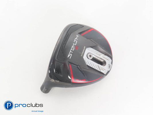 Left Handed TaylorMade Stealth 2 Plus 15* 3 Wood - Head Only - L/H - 380916