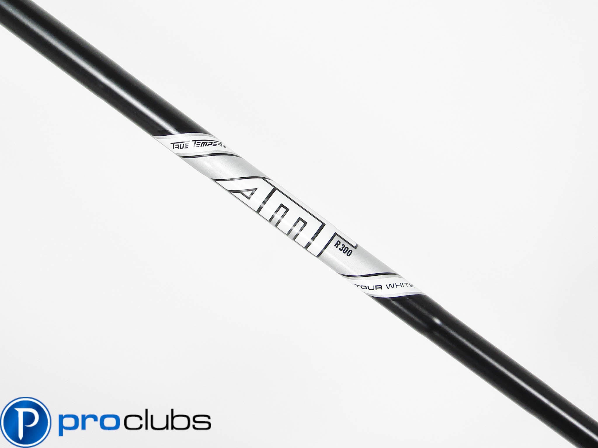 NEW TRUE TEMPER AMT TOUR WHITE ONYX R300 REGULAR FLEX 37.5" 8 IRON SHAFT #463330