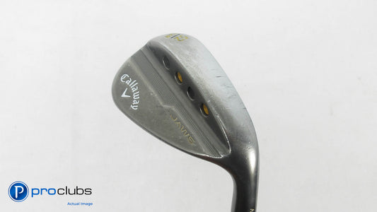 Callaway Customs MD5 Jaws Smoke Black W-Grind 52*(12*) Wedge - KBS Stiff 392042