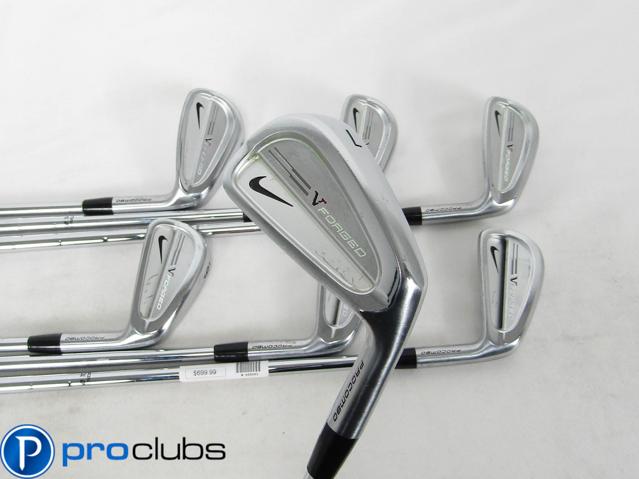 Tour Issue! NIKE VR FORGED PRO COMBO IRONS 4-PW STEEL DYNAMIC GOLD PRO X100