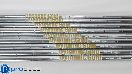 NEW TRUE TEMPER DYNAMIC GOLD 95 VSS PRO R300 REGULAR FLEX STEEL IRON SHAFTS 2-PW